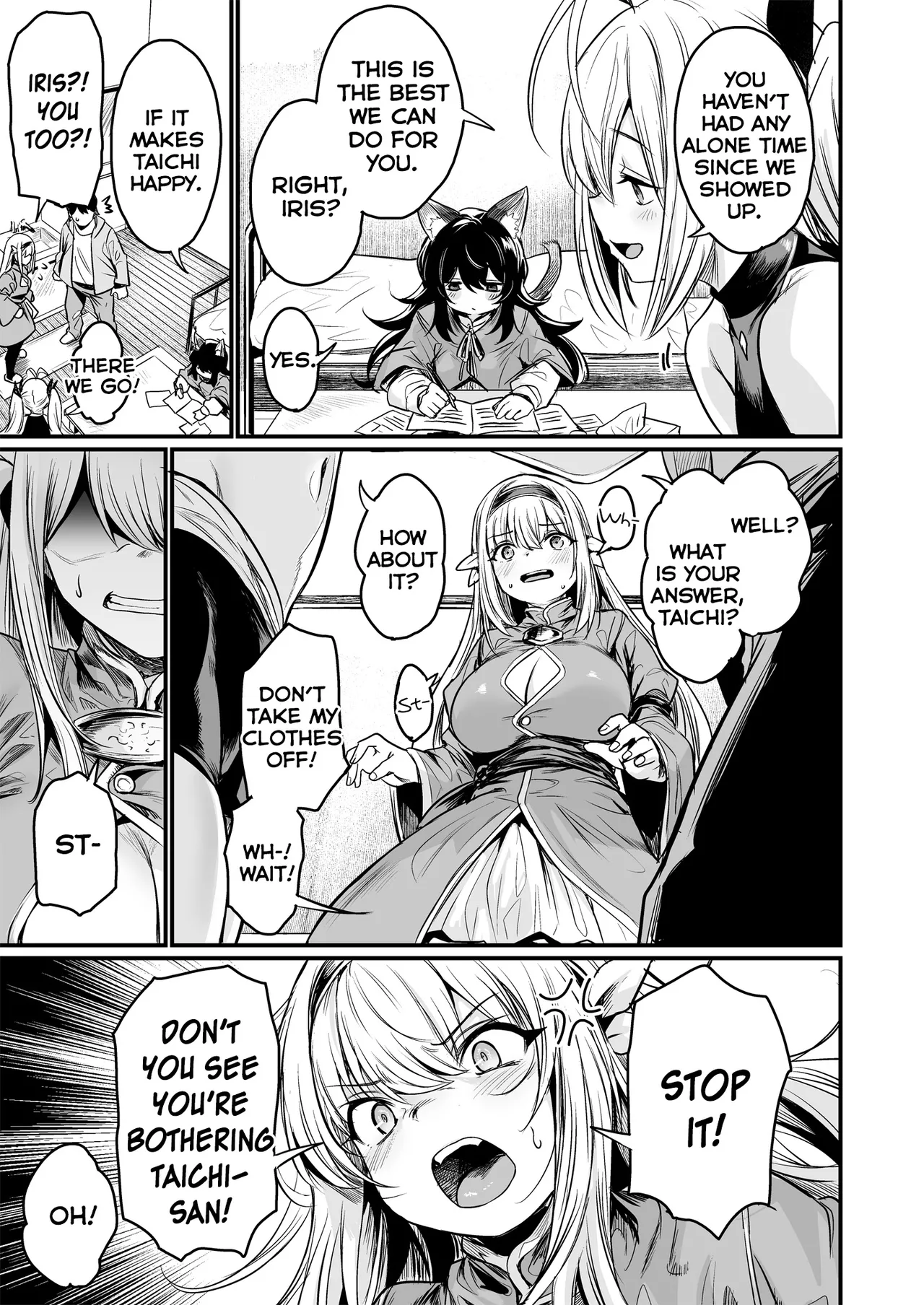 [Ikkizuka (Kizuka Kazuki)]Isekai kara Kimashita. | They Came From a Different World[English] [Digital] Page 9