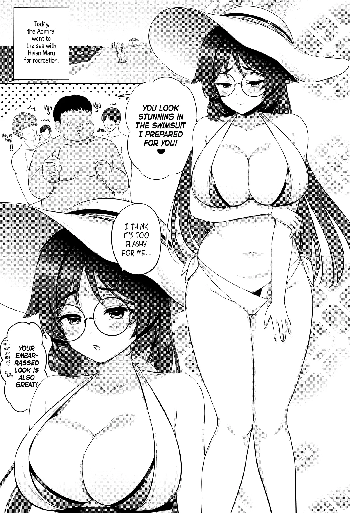 (C104) [Nanairo no Neribukuro (Nanashiki Fuka)]Heian Maru no Suibun Hokyuu(Kantai Collection -KanColle-) [English] [Ne-Kai Agenda] Page 3