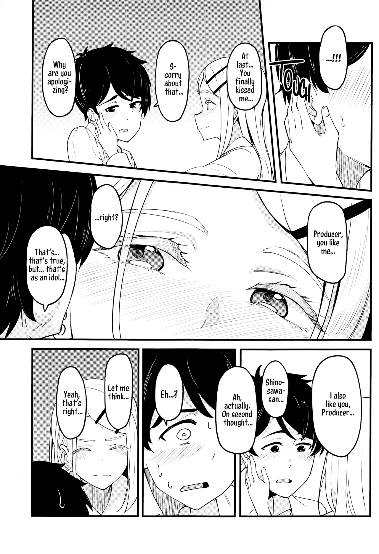 (SC2024 Summer) [Ikebukuro Distillery (Kousuke Haruhito)]Watashi no Koto, Suki… Desho | You Like Me... Right?(Gakuen IDOLM@STER) [English] [Kirby + Black Grimoires] [Decensored] Page 14