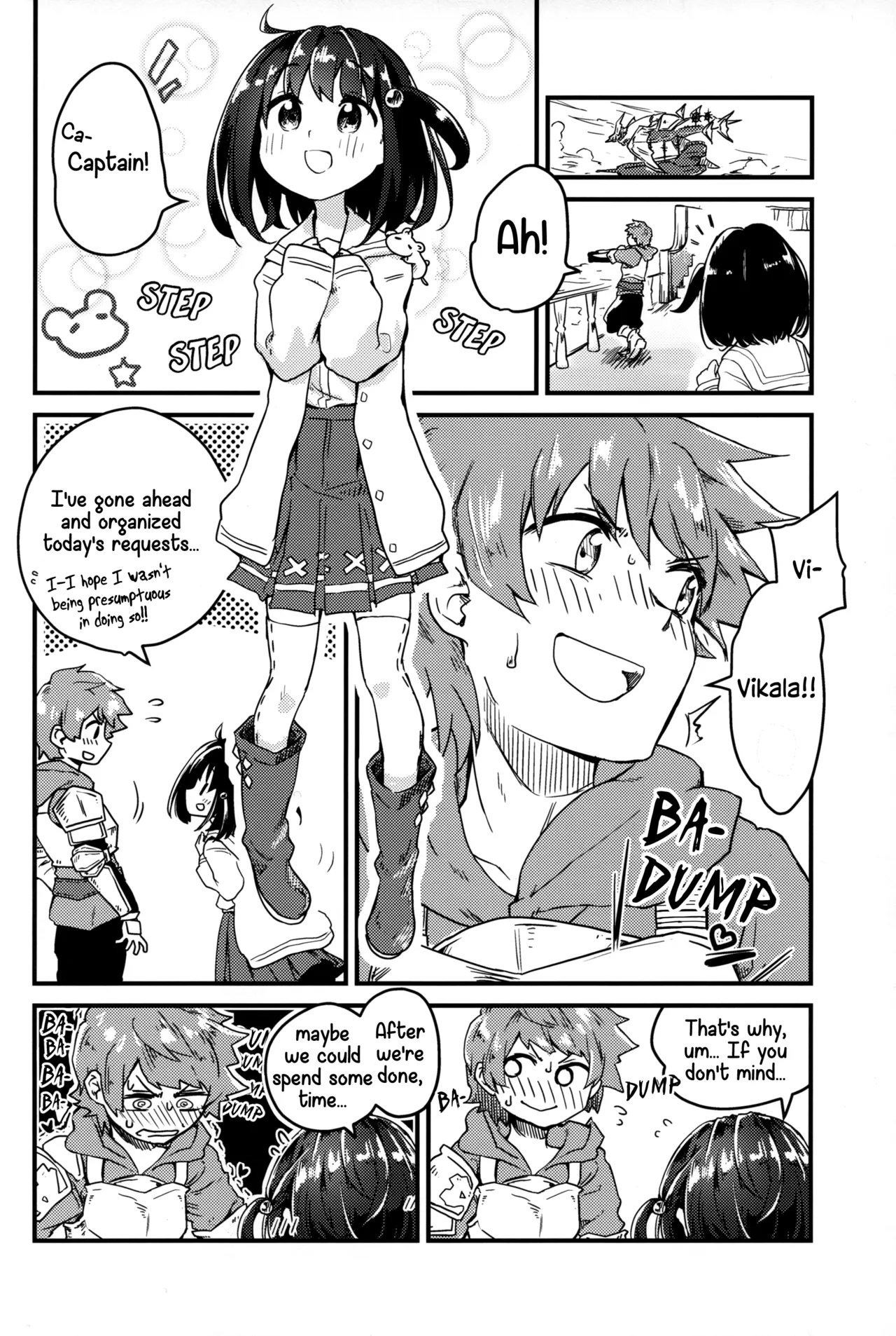 (C103) [Merry Melody Line (Hammy Aura)]Vikala ni Gachi Hore Gran-kun | Gran-kun is Madly in Love with Vikala(Granblue Fantasy) [English] [Santamariaba] Page 3
