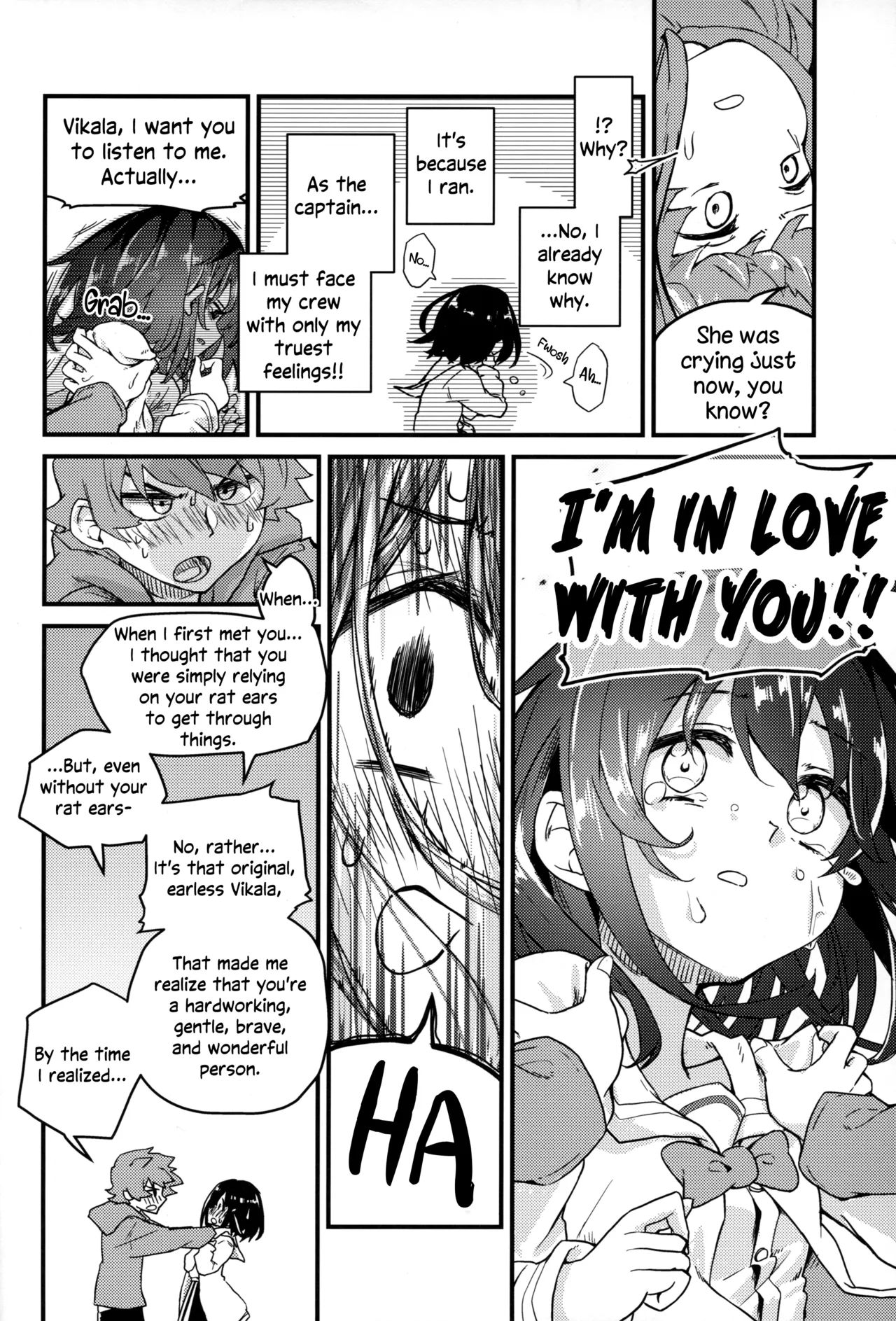 (C103) [Merry Melody Line (Hammy Aura)]Vikala ni Gachi Hore Gran-kun | Gran-kun is Madly in Love with Vikala(Granblue Fantasy) [English] [Santamariaba] Page 7