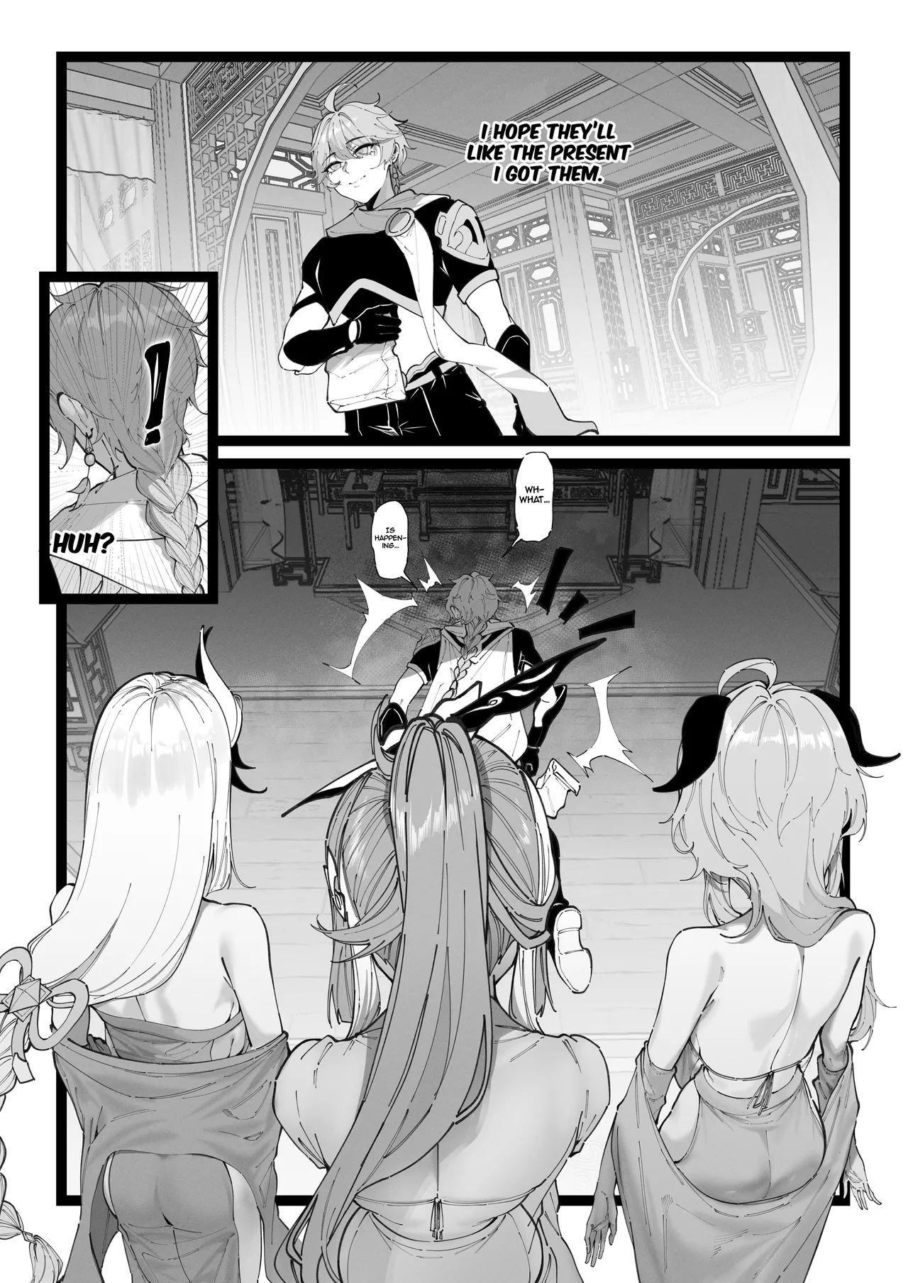 [KeinV]Sora no Shiren 2 | A Test For Aether 02(Genshin Impact) [English] [LunaticSeibah] [Decensored] Page 3