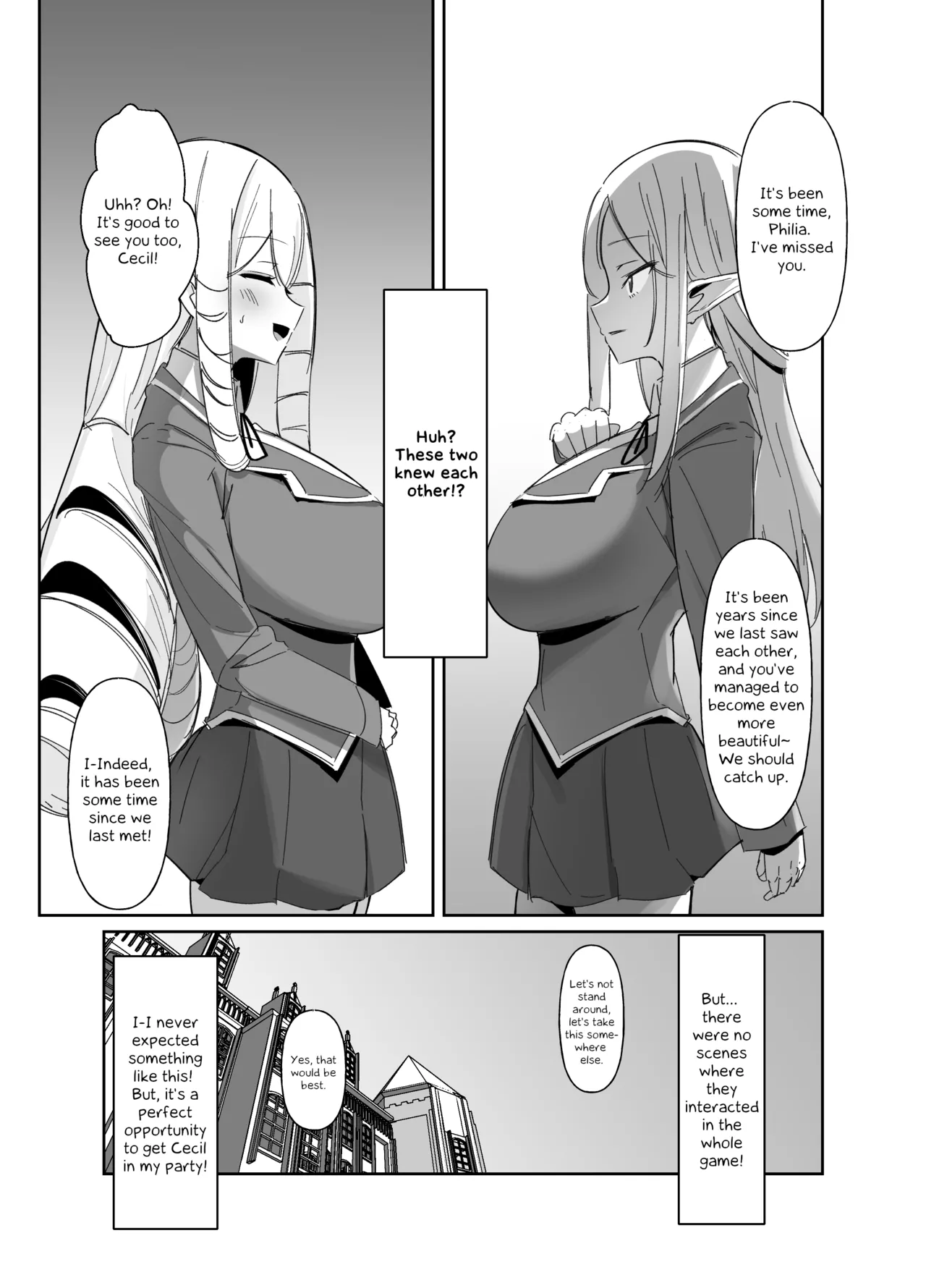 [COSCOteikoku (sella)]Otome Game no Akuyaku Reijou ni Tensei Shitara Ura Settei de Futanari deshita ~Ch. 2~ | I was reincarnated as a villainess in an otome Game who was a futanari in her backstory[Digital] [English] [Erelzen] Page 16