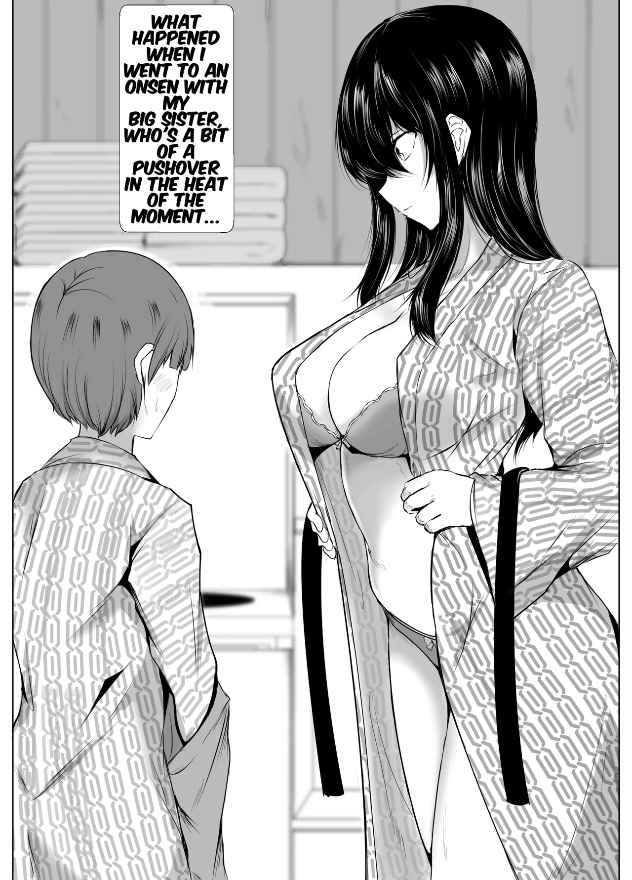 [Ishi Kenpi (Issi-13)]Dosakusanimagirete Oshi Ni Yowai Ane to Onsen Haitta Kekka | What Happened When I Went to an Onsen WIth My Big Sister, Who's a Bit of a Pushover in the Heat of the Moment...[English] [WayVZ] Page 3