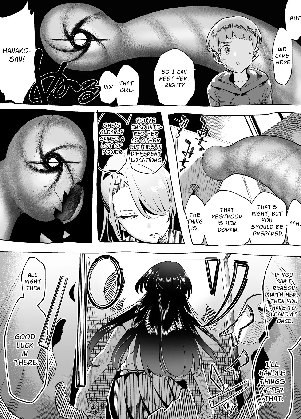 [Akabane Aomori]Kuchisake Meri- wa Hanako san | Hanako is Slit-Mouthed Mary[English] [Penguin Piper] Page 28