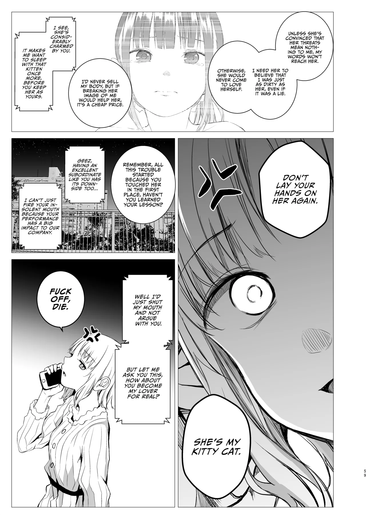 [Harumachi Tsurara (Nayoi)]Hanayomi no Makurakotoba[English] [Vivid Rabbit Translation] [Digital] Page 58