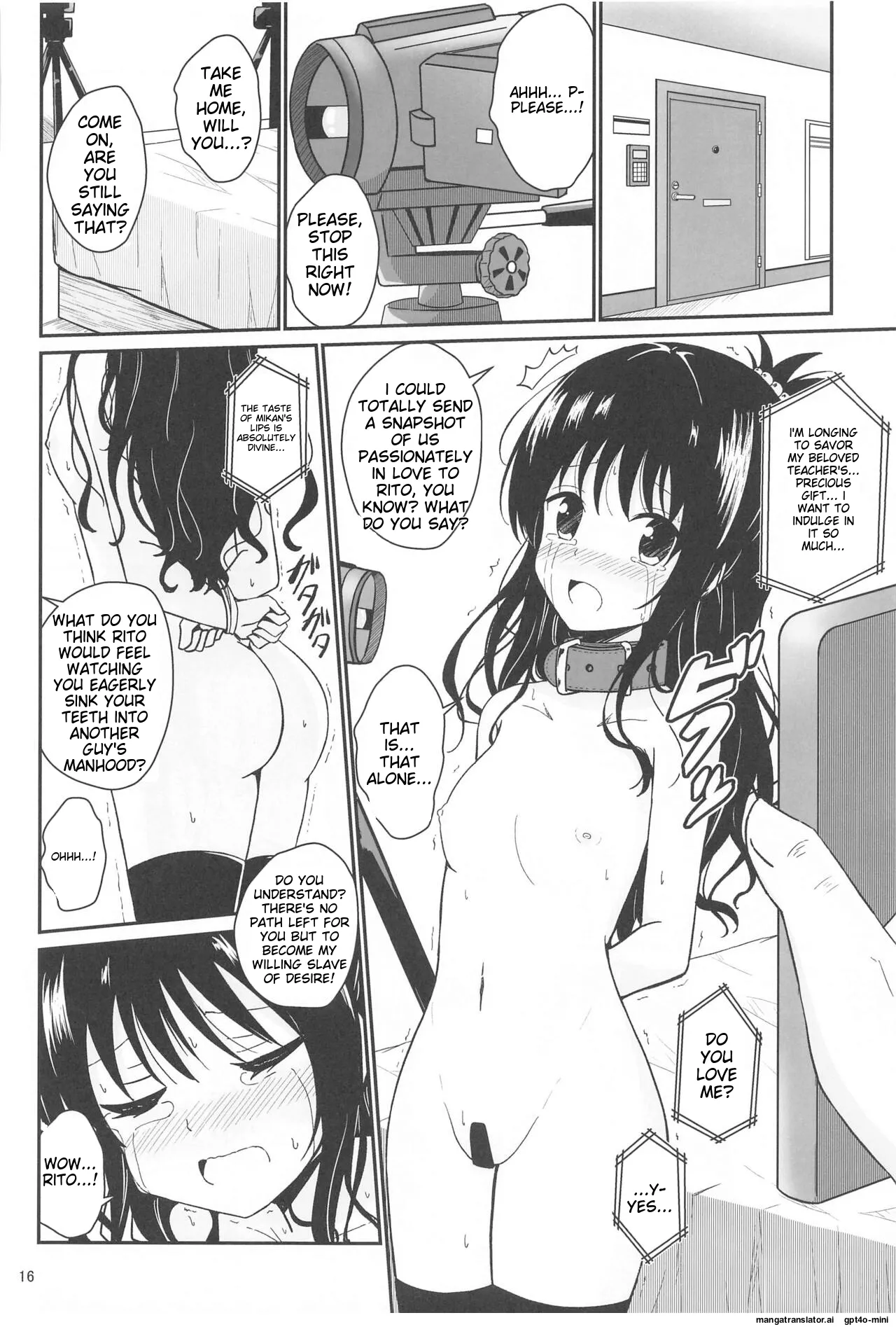 [Aiirosakura (Aikawa Ryou)]Mikan no Ecchi na Hon(To LOVE-Ru) [English] [MTL] [Digital] Page 14