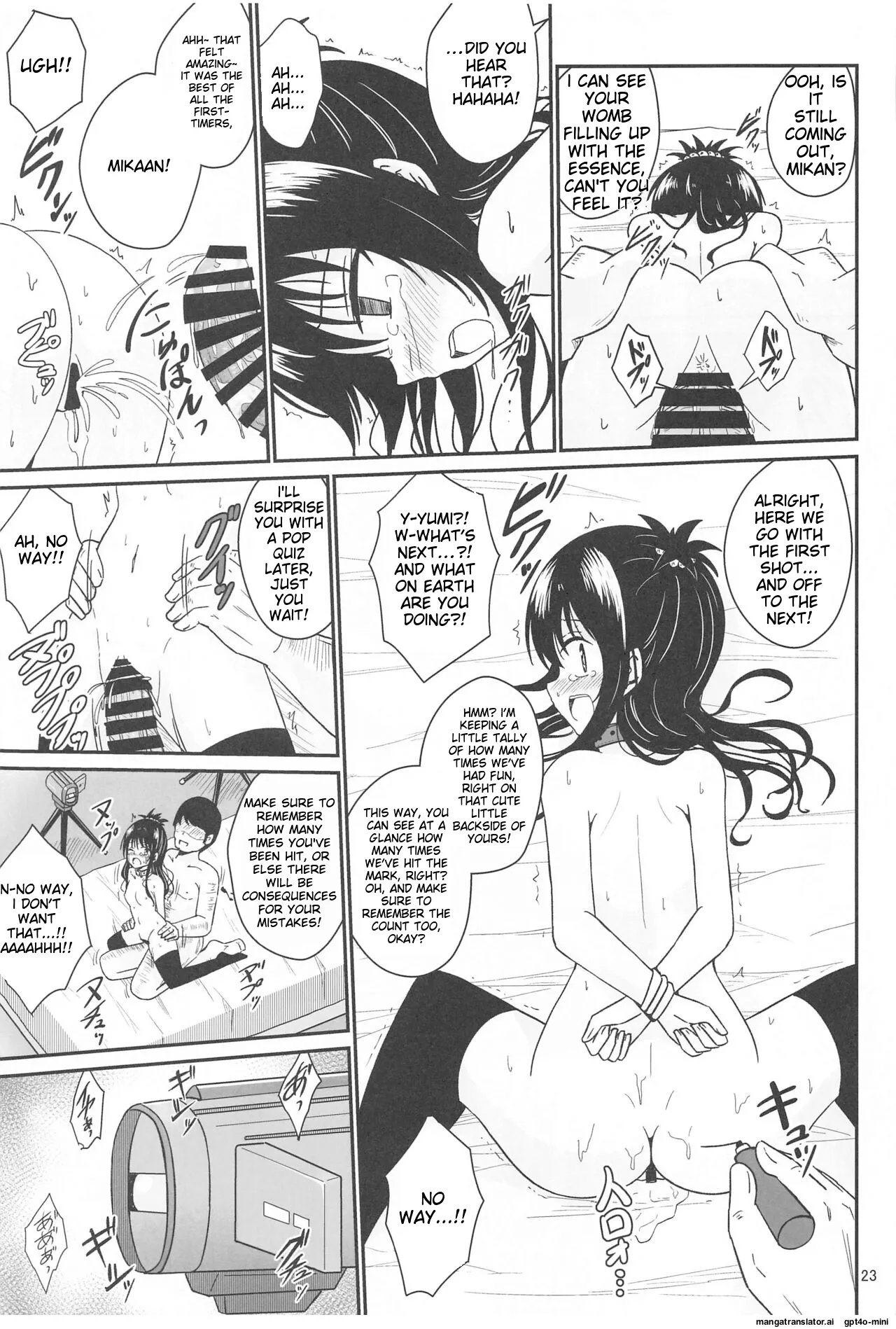 [Aiirosakura (Aikawa Ryou)]Mikan no Ecchi na Hon(To LOVE-Ru) [English] [MTL] [Digital] Page 21