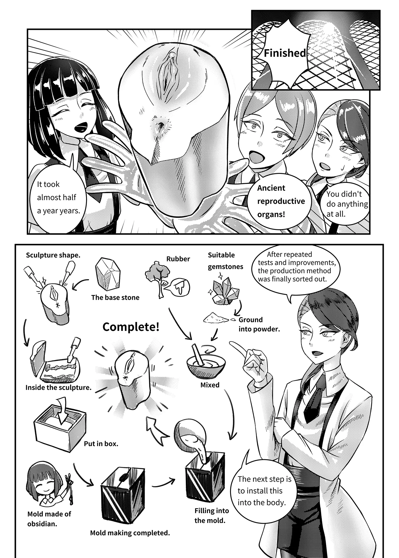 [Hertro]Gem's Daily Sex Life(Houseki no Kuni) [English] Page 10