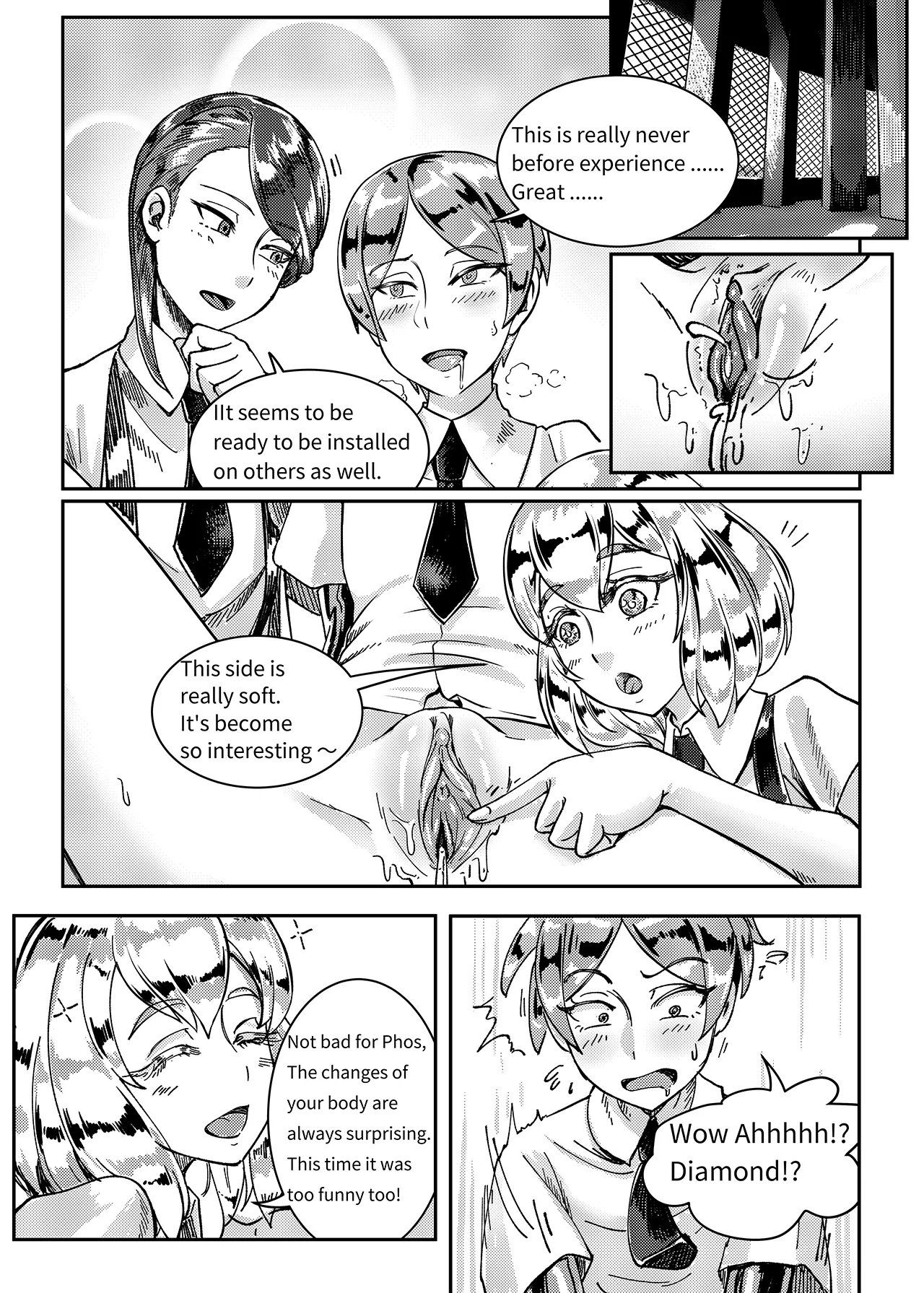 [Hertro]Gem's Daily Sex Life(Houseki no Kuni) [English] Page 16