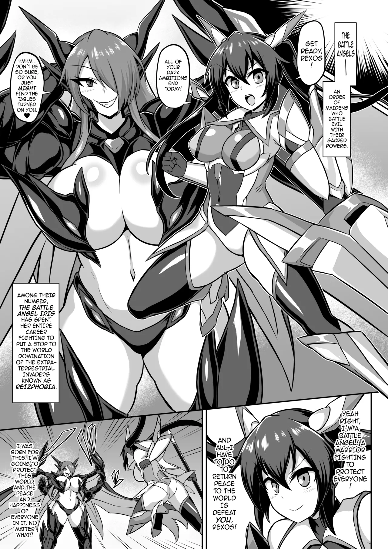 [Ikameshi Shokudou (Ikameshi)]Seisenki Iris -COMPLETE BOOK- | Battle Angel Iris -COMPLETE BOOK-[English] {darknight} [Digital] Page 107
