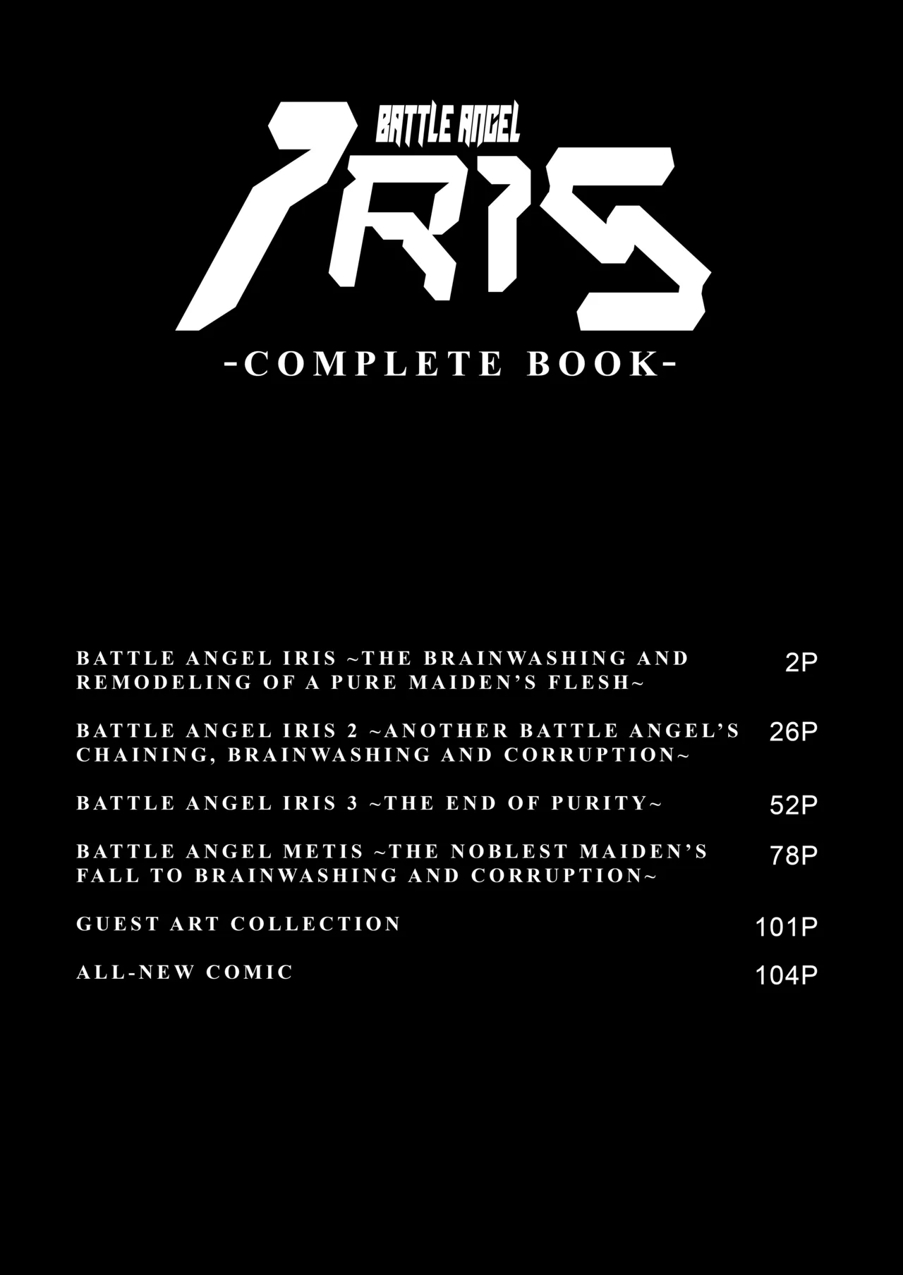 [Ikameshi Shokudou (Ikameshi)]Seisenki Iris -COMPLETE BOOK- | Battle Angel Iris -COMPLETE BOOK-[English] {darknight} [Digital] Page 3