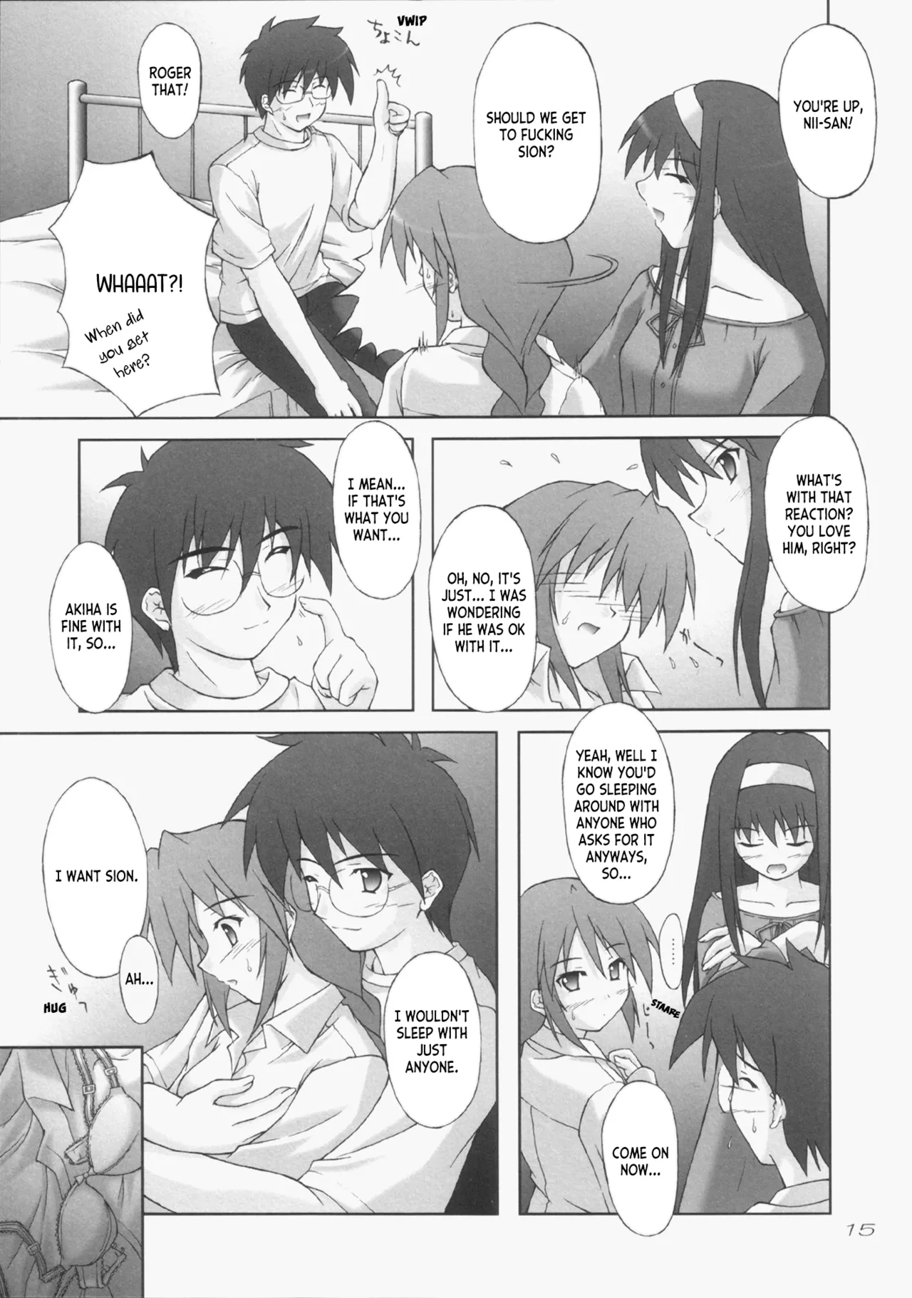 (C65) [SEITOKAISHITSU (Akimoto Dai)]Tsunagatteitai | I Want to be Connected(Tsukihime) [English] [ianuela] Page 14