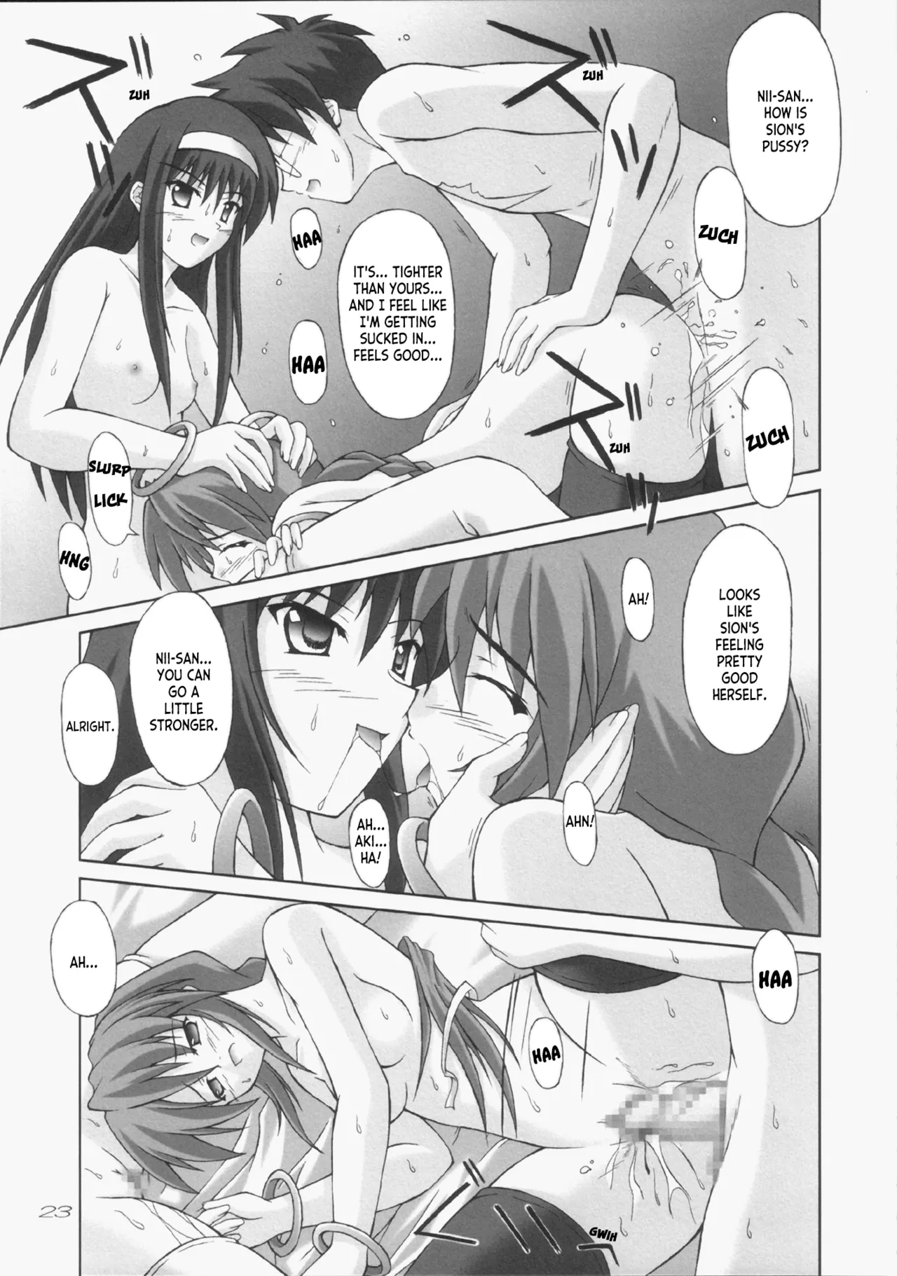 (C65) [SEITOKAISHITSU (Akimoto Dai)]Tsunagatteitai | I Want to be Connected(Tsukihime) [English] [ianuela] Page 22