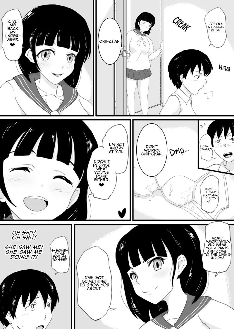 [Sobapastaudon]Aniomoi no Imouto ga Ore no Okazu ni Nattekureru | My Caring Little Sister Becomes My Wanking Material[English] [Vivid Rabbit Translation] Page 5