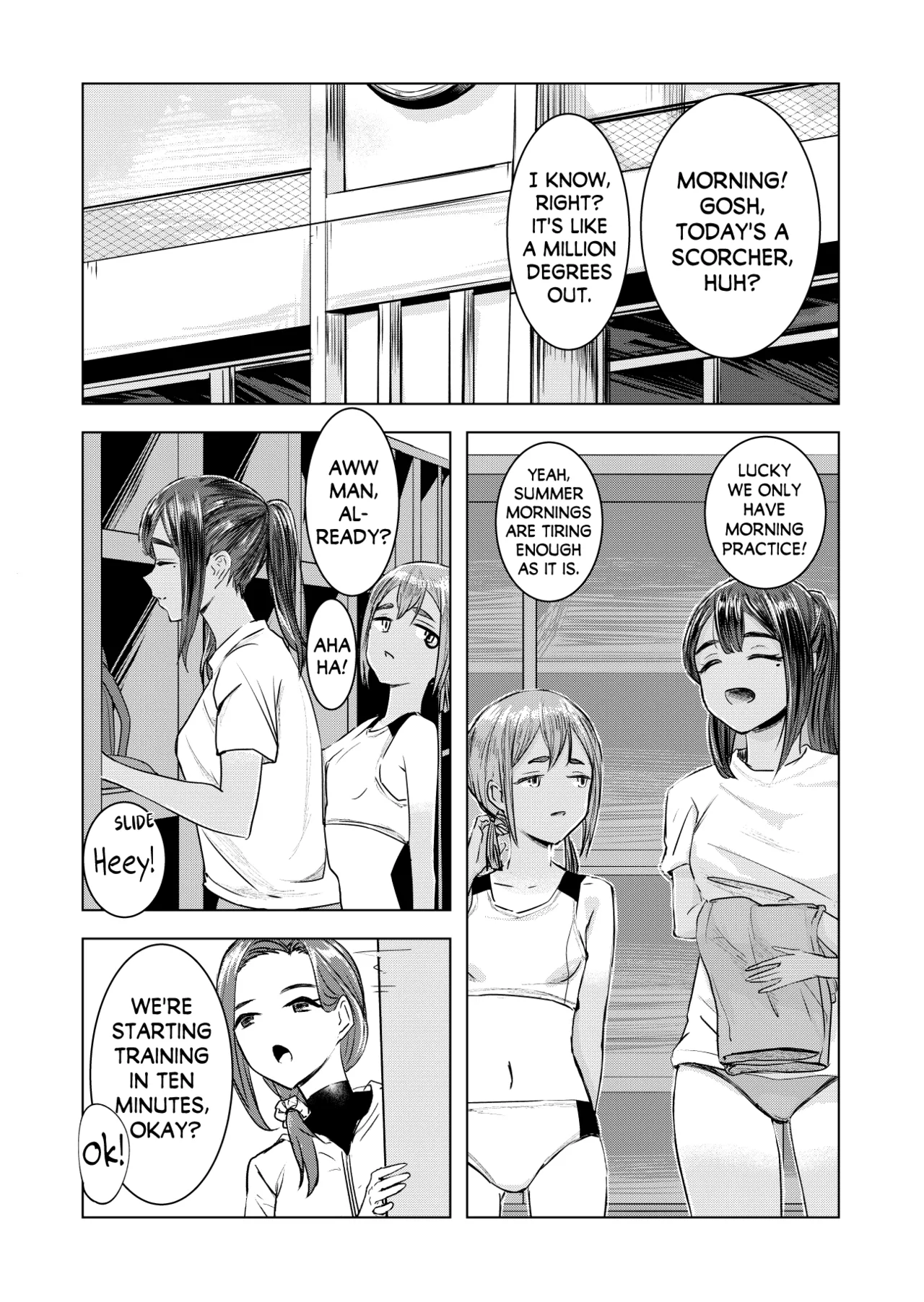 [Sayuumigi]Natsu no Somarikata | Tinted by Summer[English] [skibidibenki] Page 10