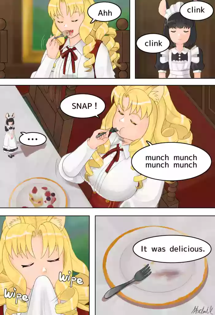 [kawaduya]Cat girl and little mouse girl