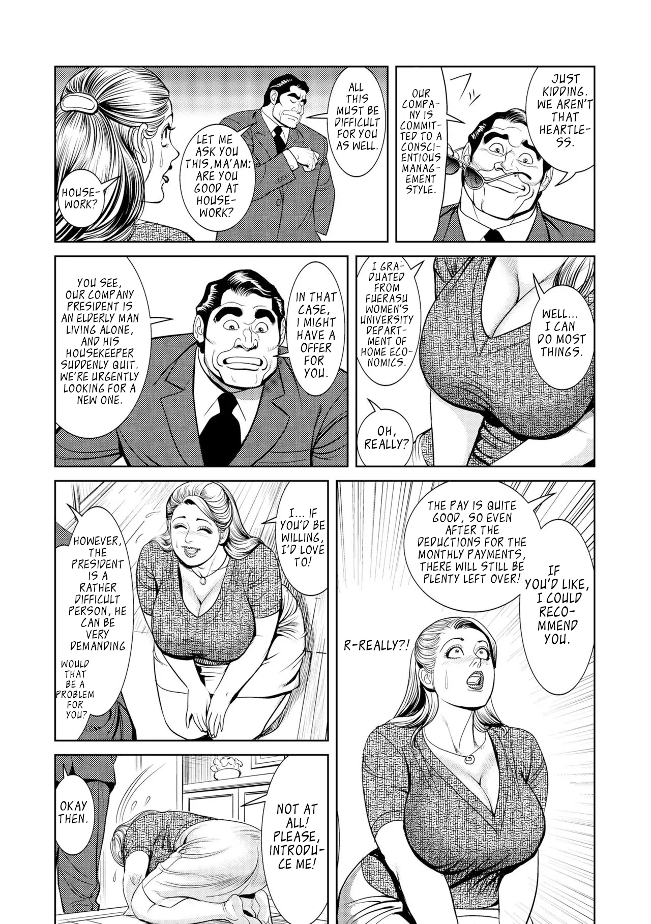 [Senor Daietsu]Teitou bai fujin niku omocha | Indenture to Indecency[English] [HentaiLLC] Page 4