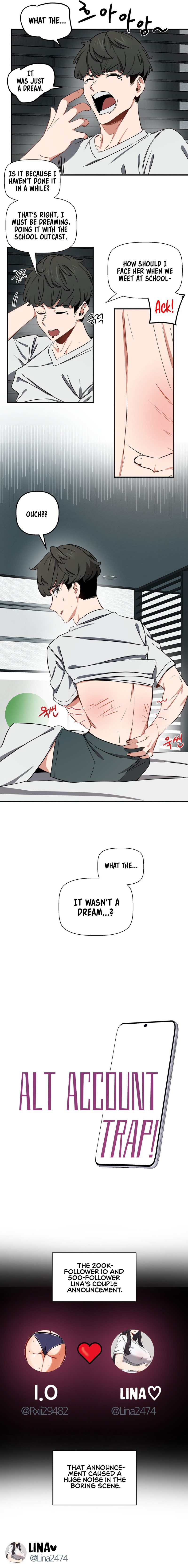 [Heemin]Alt Account Trap![Ch. 1-11] [English] [The Blank] [Ongoing] Page 34