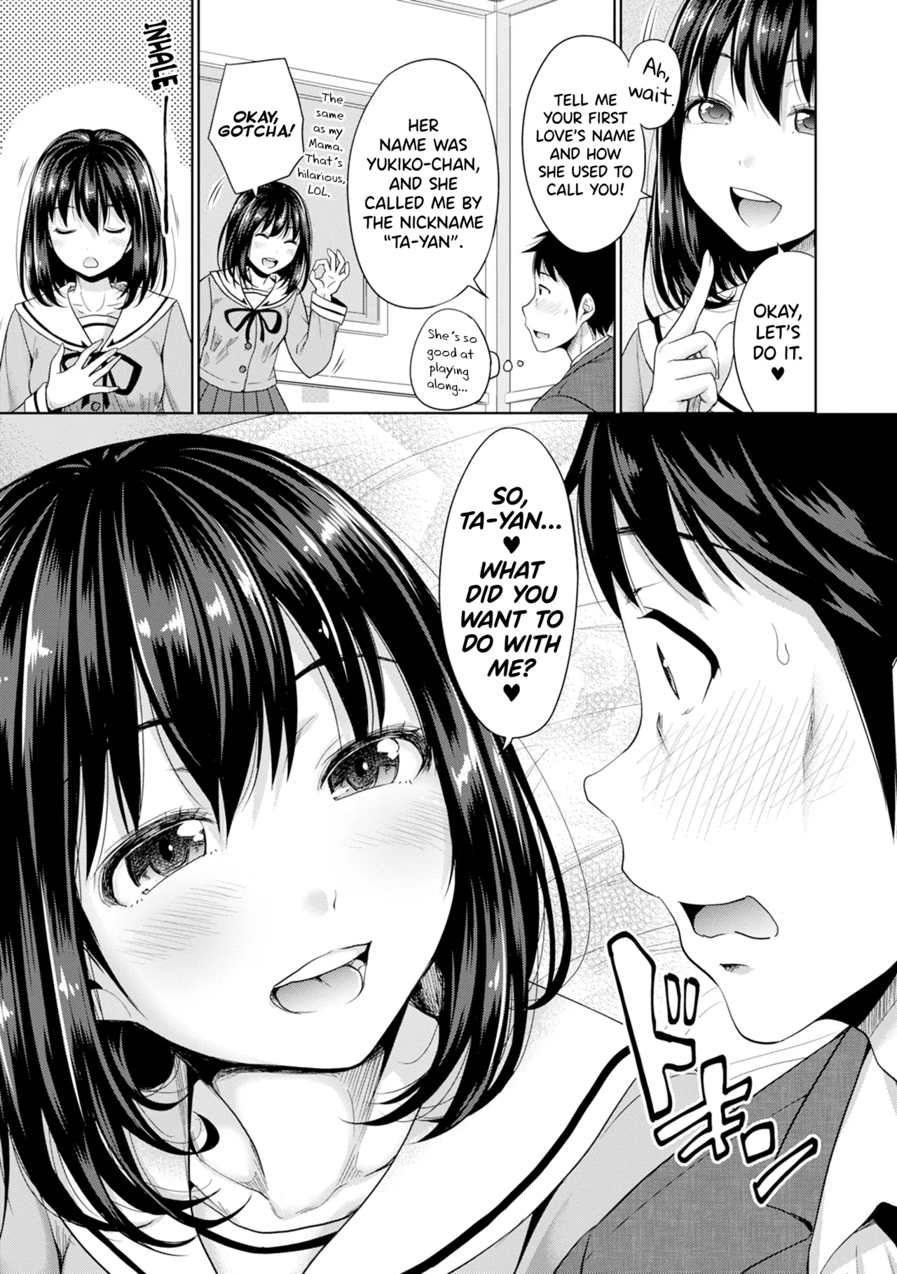 [Takuwan]Hatsukoi no Hito Ch.0.5-4[English] [biribiri] [Uncensored] Page 9