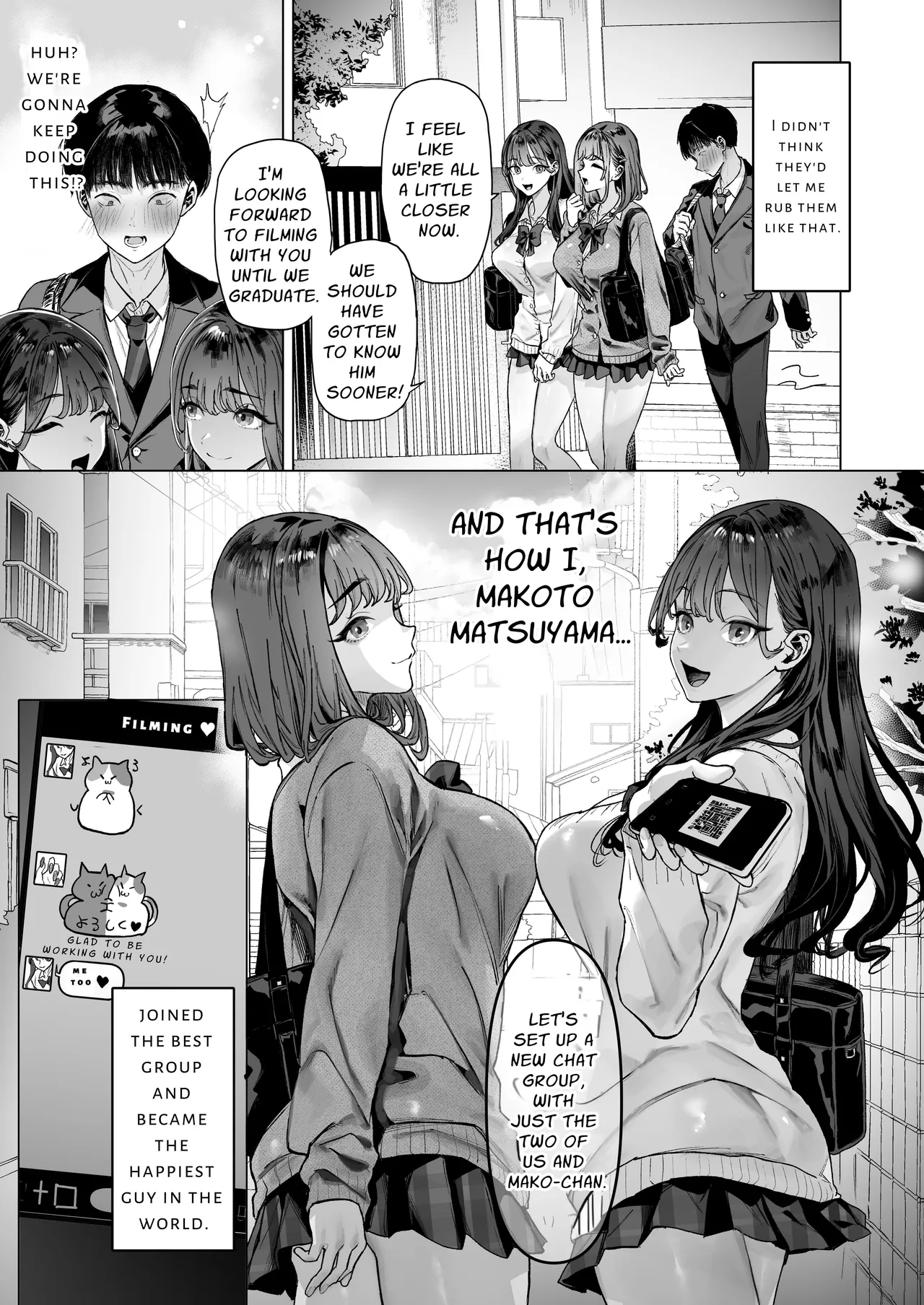 [Shiroganean (Ohkami Ryosuke)]S-kyuu Joshi-tachi to Ecchi na Douga o Toru Koto ni Natta Boku | I Am To Record A Video With Two Sadistic Women[English] [Penguin Piper] Page 16