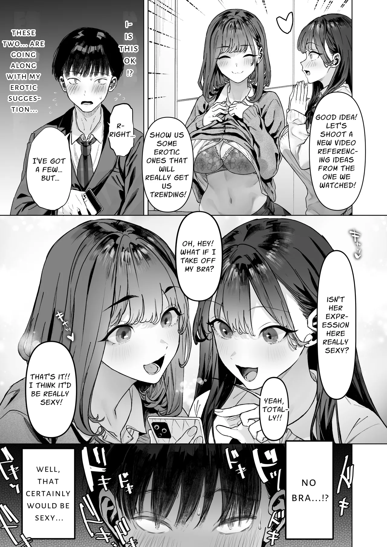 [Shiroganean (Ohkami Ryosuke)]S-kyuu Joshi-tachi to Ecchi na Douga o Toru Koto ni Natta Boku | I Am To Record A Video With Two Sadistic Women[English] [Penguin Piper] Page 20