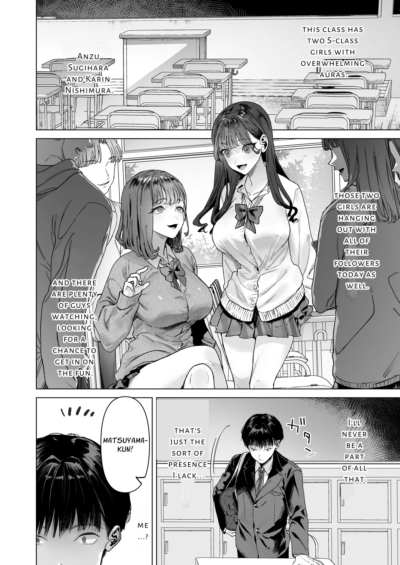[Shiroganean (Ohkami Ryosuke)]S-kyuu Joshi-tachi to Ecchi na Douga o Toru Koto ni Natta Boku | I Am To Record A Video With Two Sadistic Women[English] [Penguin Piper] Page 3