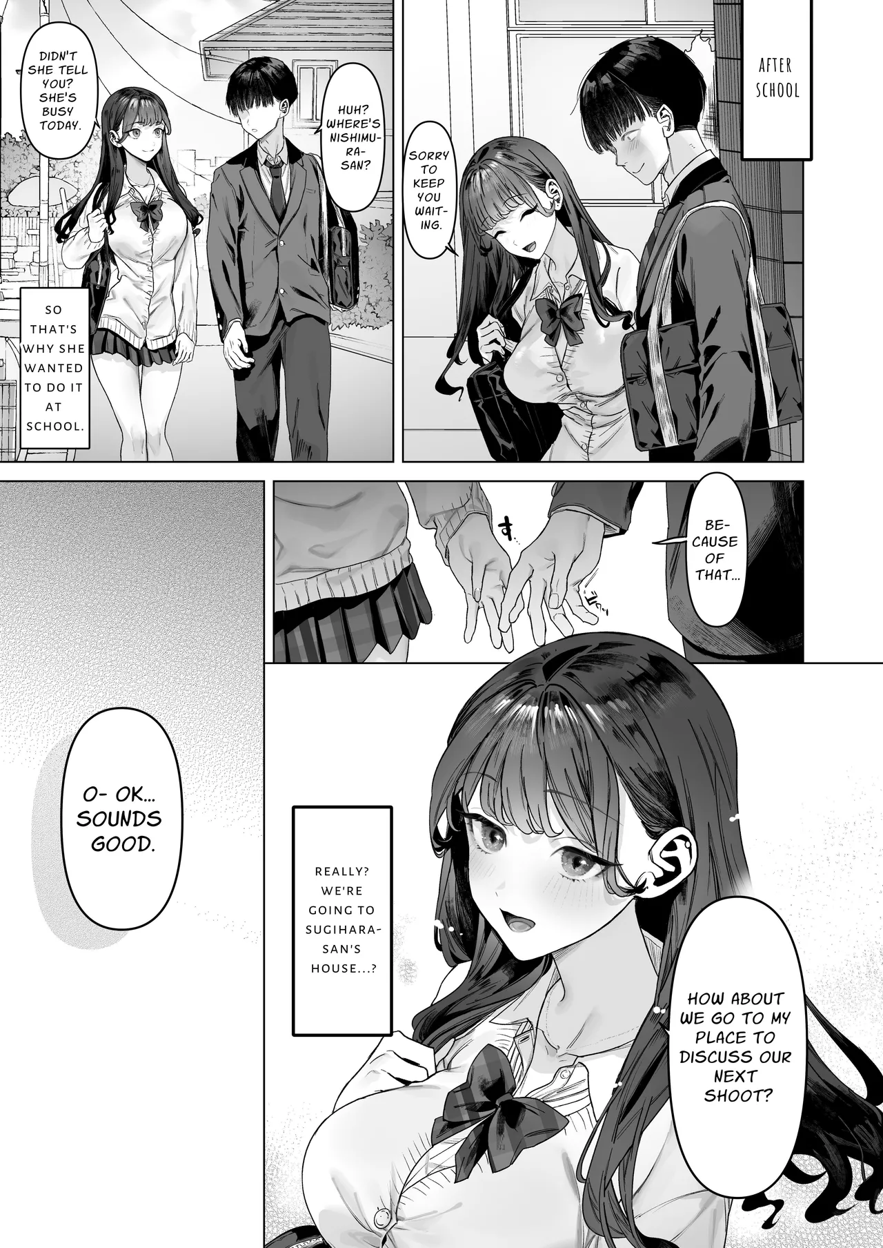 [Shiroganean (Ohkami Ryosuke)]S-kyuu Joshi-tachi to Ecchi na Douga o Toru Koto ni Natta Boku | I Am To Record A Video With Two Sadistic Women[English] [Penguin Piper] Page 46