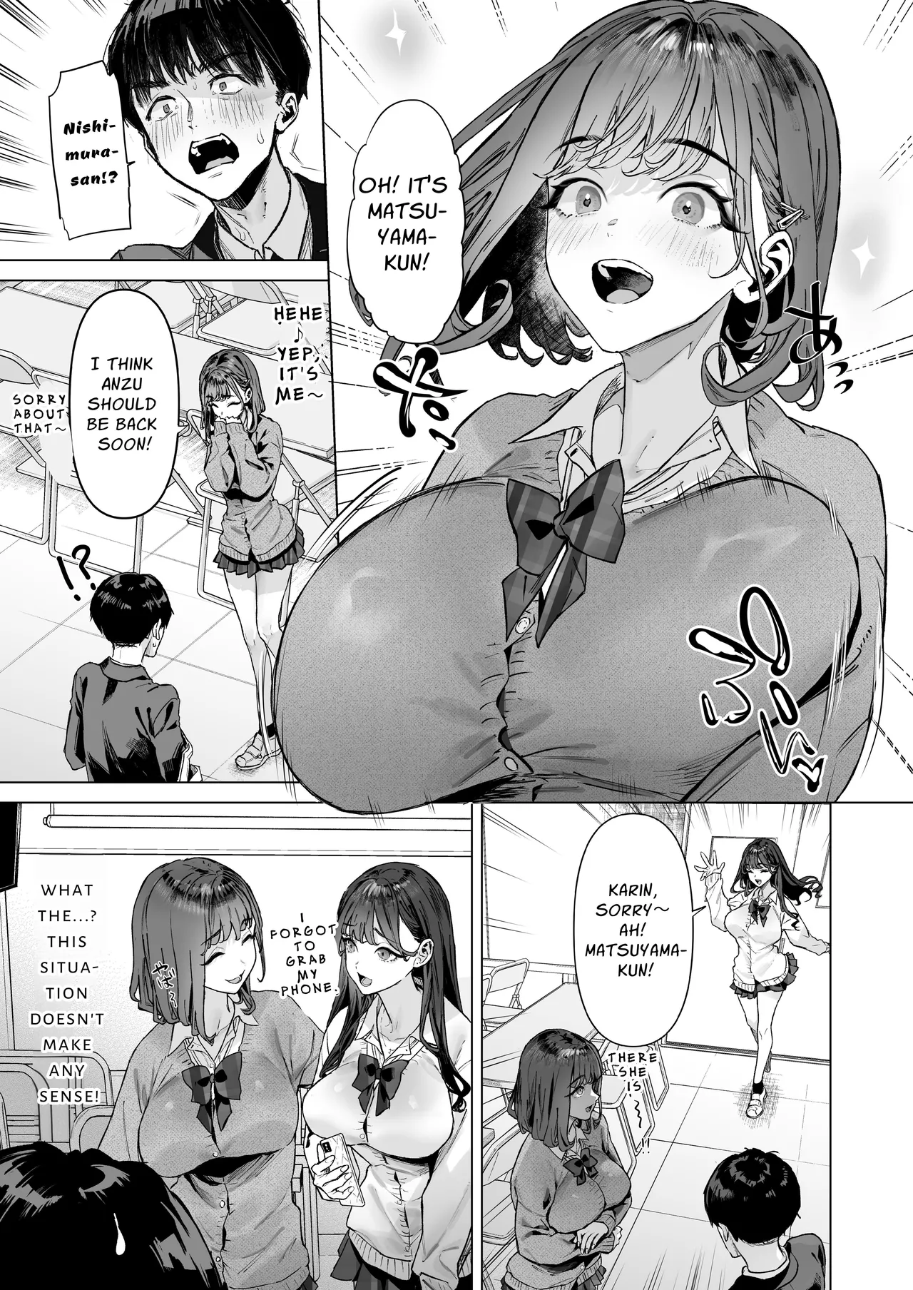 [Shiroganean (Ohkami Ryosuke)]S-kyuu Joshi-tachi to Ecchi na Douga o Toru Koto ni Natta Boku | I Am To Record A Video With Two Sadistic Women[English] [Penguin Piper] Page 6