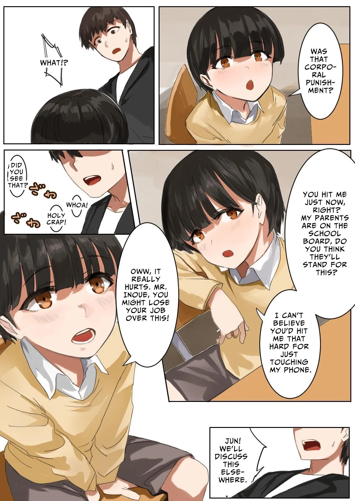 [Kasumi Kaori]Sashida Sareta Hokenshitsu | How I Offered Her Up In The Nurse's Office[English] [Zoubachan] Page 19