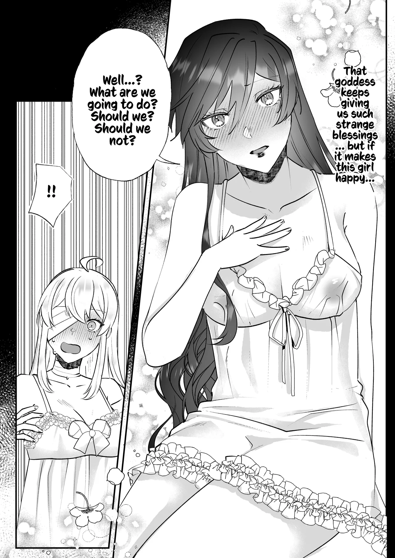 [Kyoutansan (Daizu)]Danzai Route o Kaihi Shiyou to Shita Akuyaku Reijou wa Futanari Seijo no Imouto ni Dekiai Saremashita 2 | While Trying to Avoid Her Downfall, the Villainess Winds up Adored by her (Futa) Saint of a Sister! 2[English] [Kusanuu] Page 12
