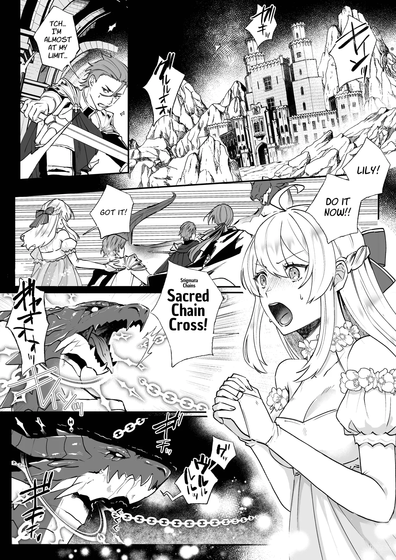 [Kyoutansan (Daizu)]Danzai Route o Kaihi Shiyou to Shita Akuyaku Reijou wa Futanari Seijo no Imouto ni Dekiai Saremashita 2 | While Trying to Avoid Her Downfall, the Villainess Winds up Adored by her (Futa) Saint of a Sister! 2[English] [Kusanuu] Page 2
