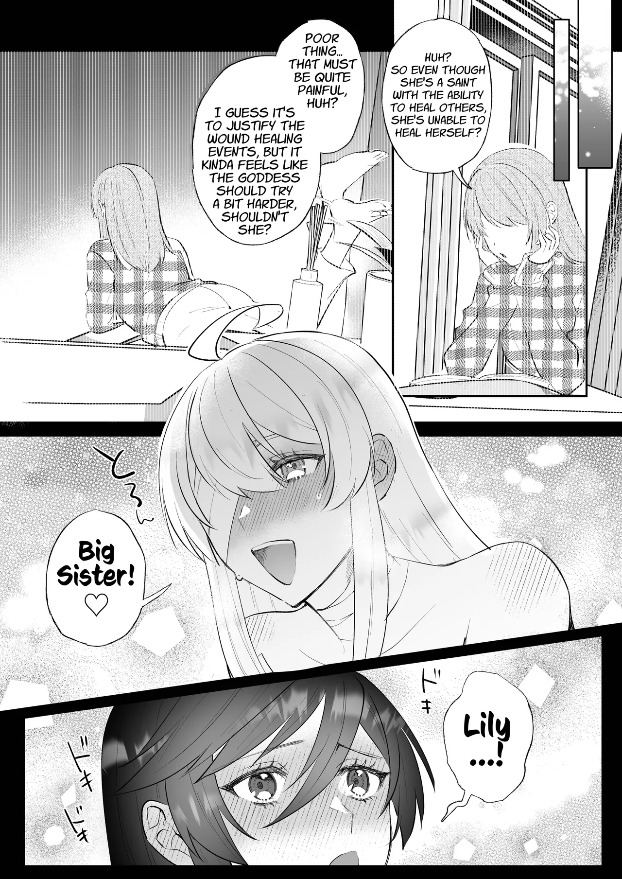 [Kyoutansan (Daizu)]Danzai Route o Kaihi Shiyou to Shita Akuyaku Reijou wa Futanari Seijo no Imouto ni Dekiai Saremashita 2 | While Trying to Avoid Her Downfall, the Villainess Winds up Adored by her (Futa) Saint of a Sister! 2[English] [Kusanuu] Page 27
