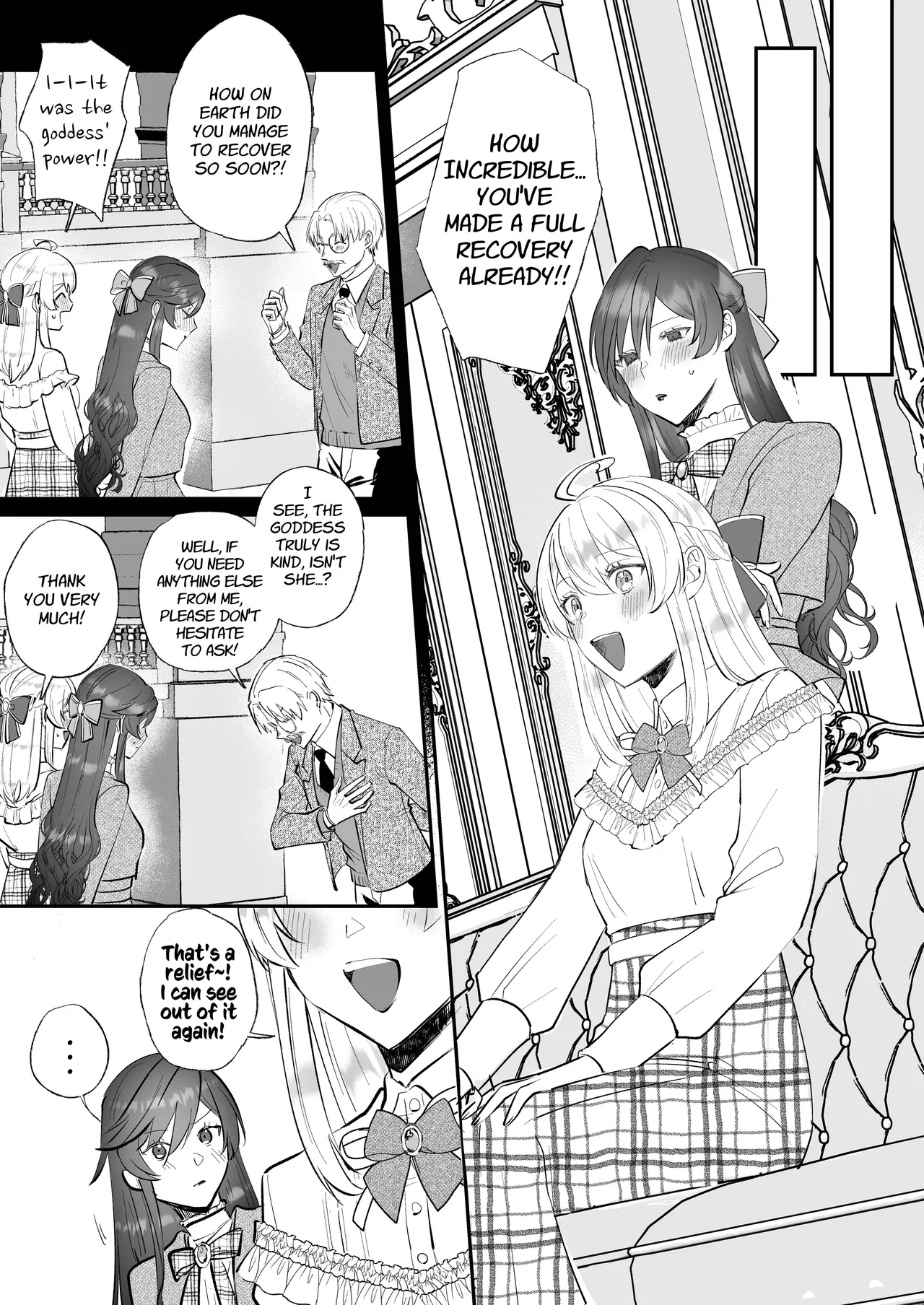 [Kyoutansan (Daizu)]Danzai Route o Kaihi Shiyou to Shita Akuyaku Reijou wa Futanari Seijo no Imouto ni Dekiai Saremashita 2 | While Trying to Avoid Her Downfall, the Villainess Winds up Adored by her (Futa) Saint of a Sister! 2[English] [Kusanuu] Page 30
