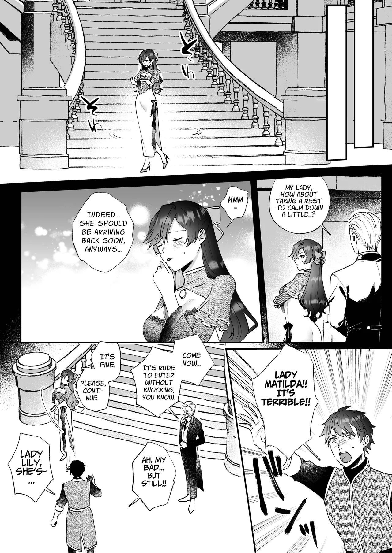[Kyoutansan (Daizu)]Danzai Route o Kaihi Shiyou to Shita Akuyaku Reijou wa Futanari Seijo no Imouto ni Dekiai Saremashita 2 | While Trying to Avoid Her Downfall, the Villainess Winds up Adored by her (Futa) Saint of a Sister! 2[English] [Kusanuu] Page 4