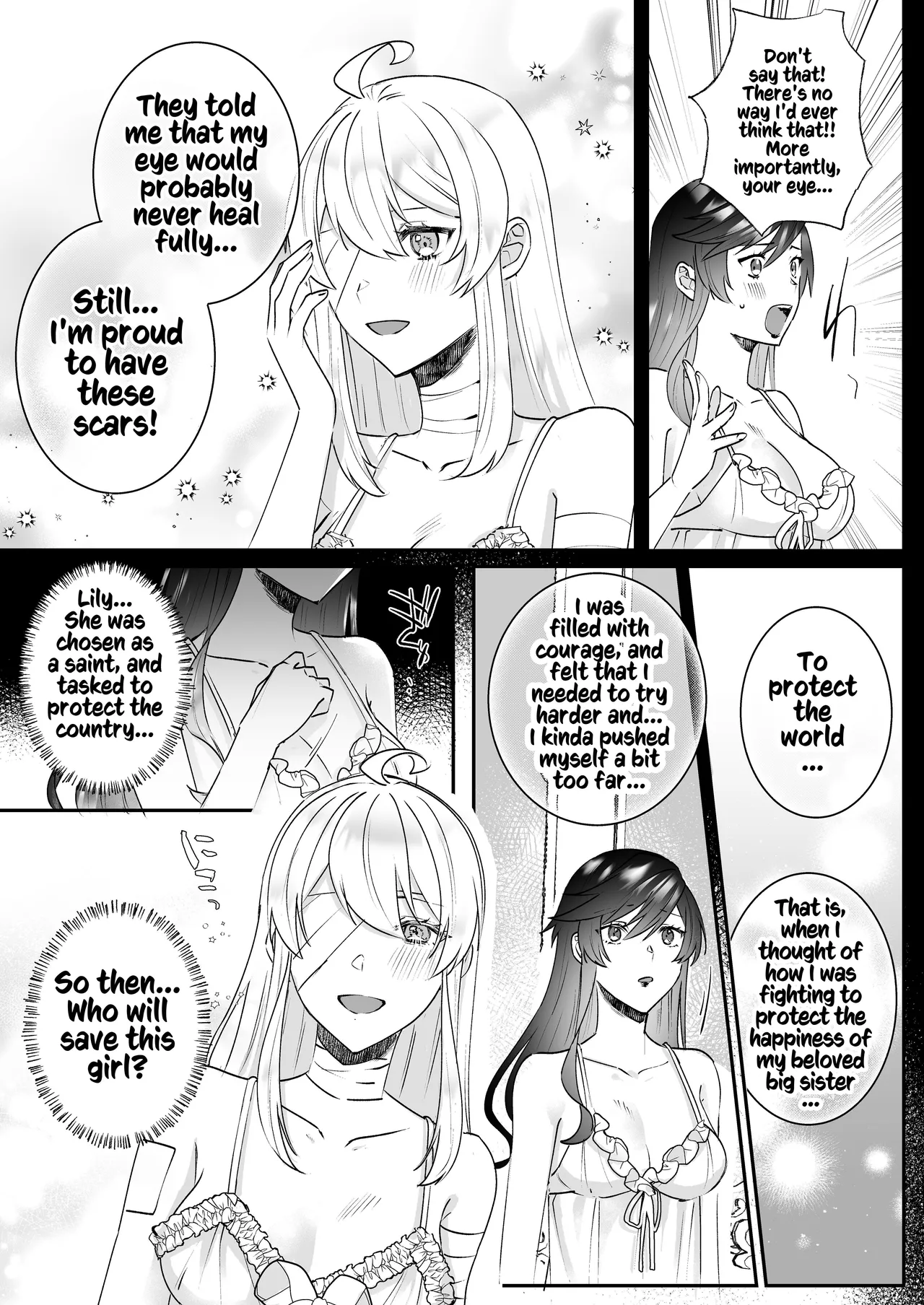 [Kyoutansan (Daizu)]Danzai Route o Kaihi Shiyou to Shita Akuyaku Reijou wa Futanari Seijo no Imouto ni Dekiai Saremashita 2 | While Trying to Avoid Her Downfall, the Villainess Winds up Adored by her (Futa) Saint of a Sister! 2[English] [Kusanuu] Page 8