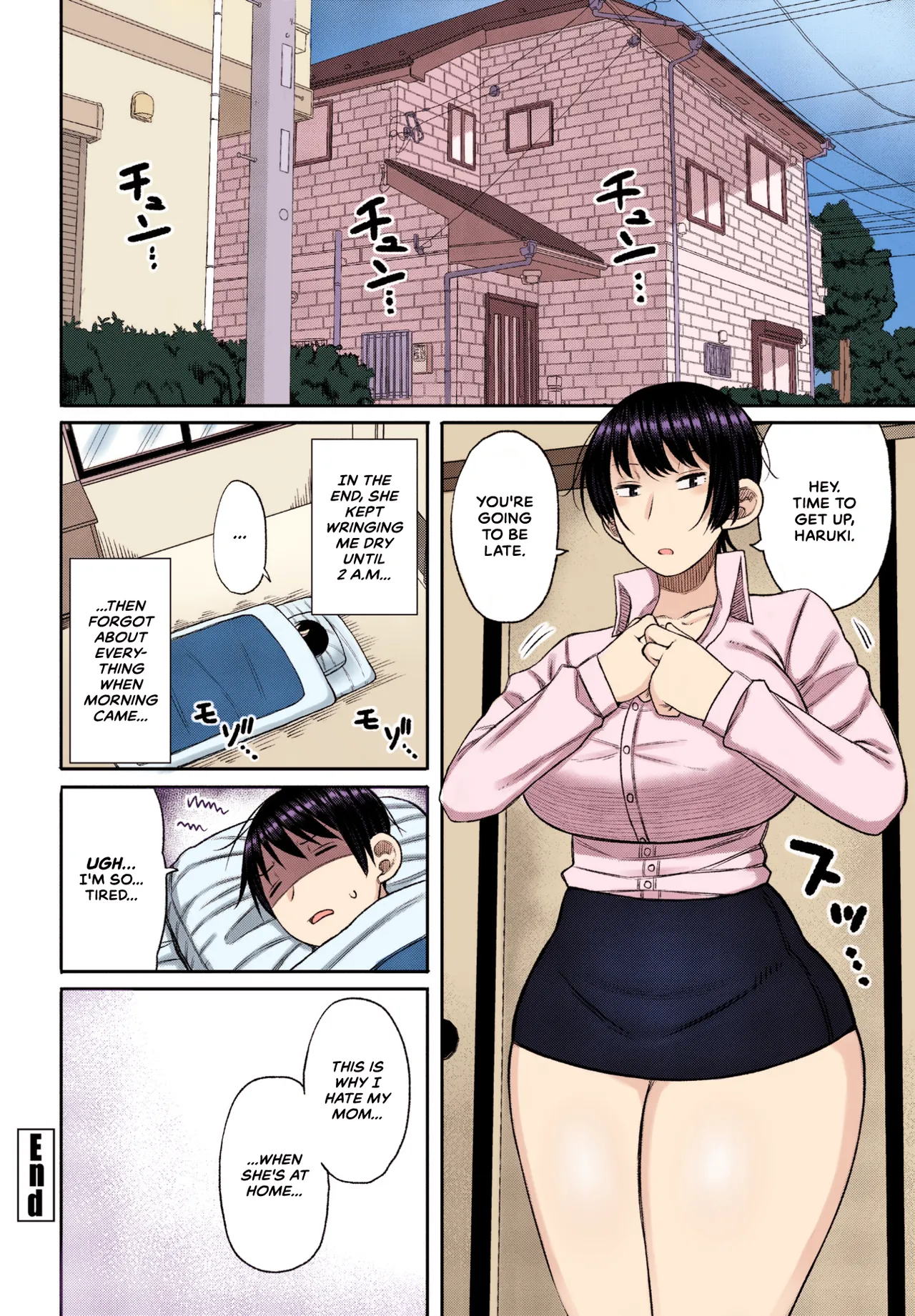 [Nagaikusa]Ore no Haha wa Uchi de wa... | My Mom at Home(COMIC Penguin Club 2023-07) [English] [Colorized] [Decensored] [Digital] Page 20