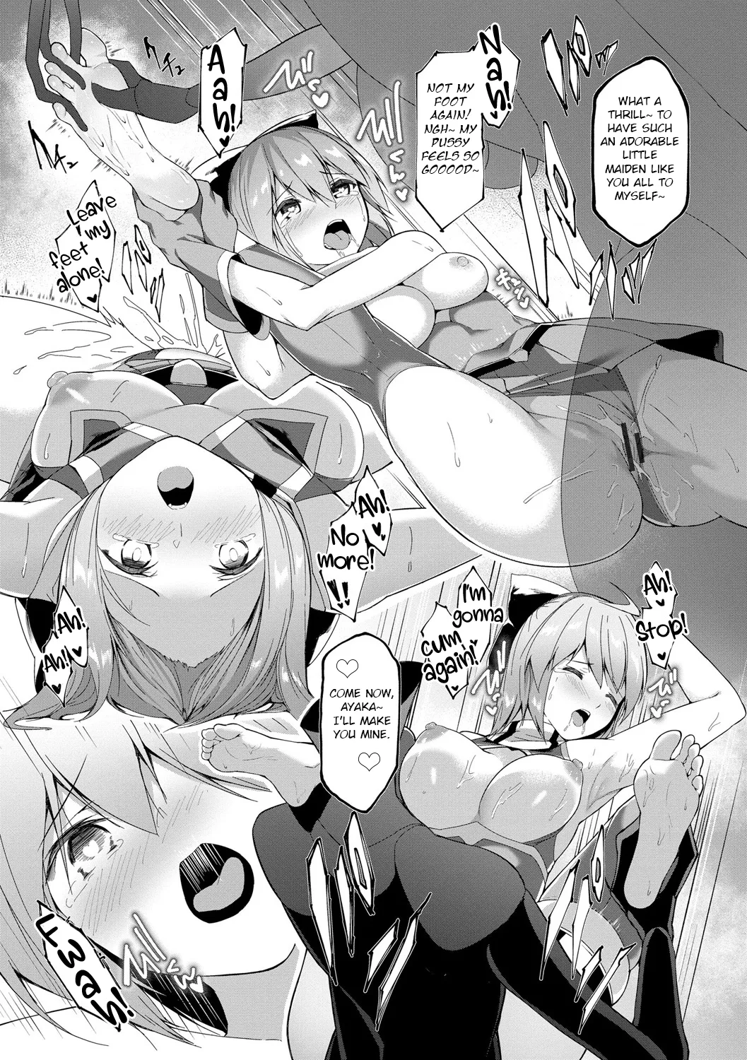 [Random]Kenkyaku Senki Hime Ayaka ~Yami o Harau Adeashi~ |  Sword-legged Battle Maiden Ayaka ~Gorgeous Feet That Purify Darkness~ Ch. 1-7[English] Page 121