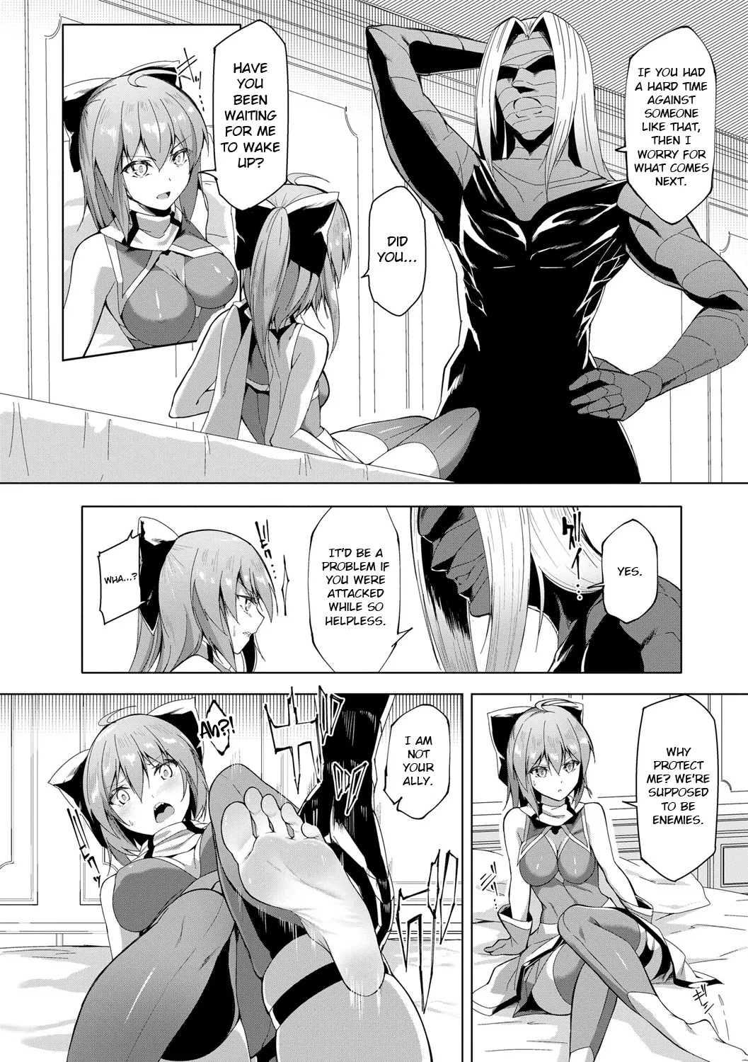 [Random]Kenkyaku Senki Hime Ayaka ~Yami o Harau Adeashi~ |  Sword-legged Battle Maiden Ayaka ~Gorgeous Feet That Purify Darkness~ Ch. 1-7[English] Page 131