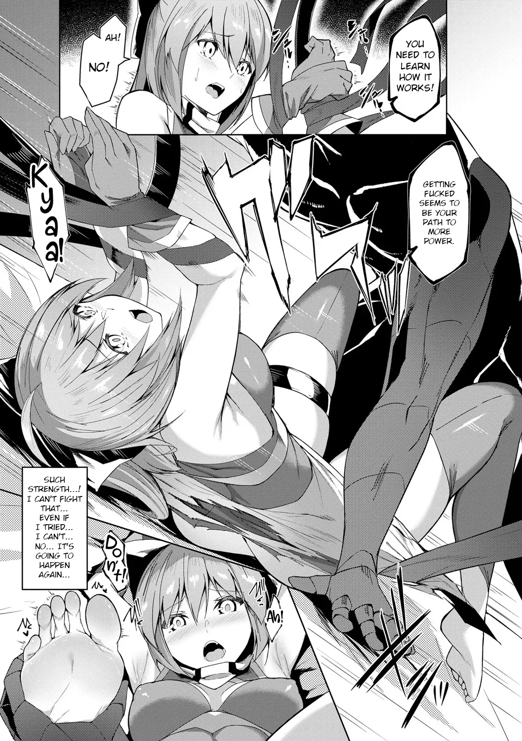 [Random]Kenkyaku Senki Hime Ayaka ~Yami o Harau Adeashi~ |  Sword-legged Battle Maiden Ayaka ~Gorgeous Feet That Purify Darkness~ Ch. 1-7[English] Page 134