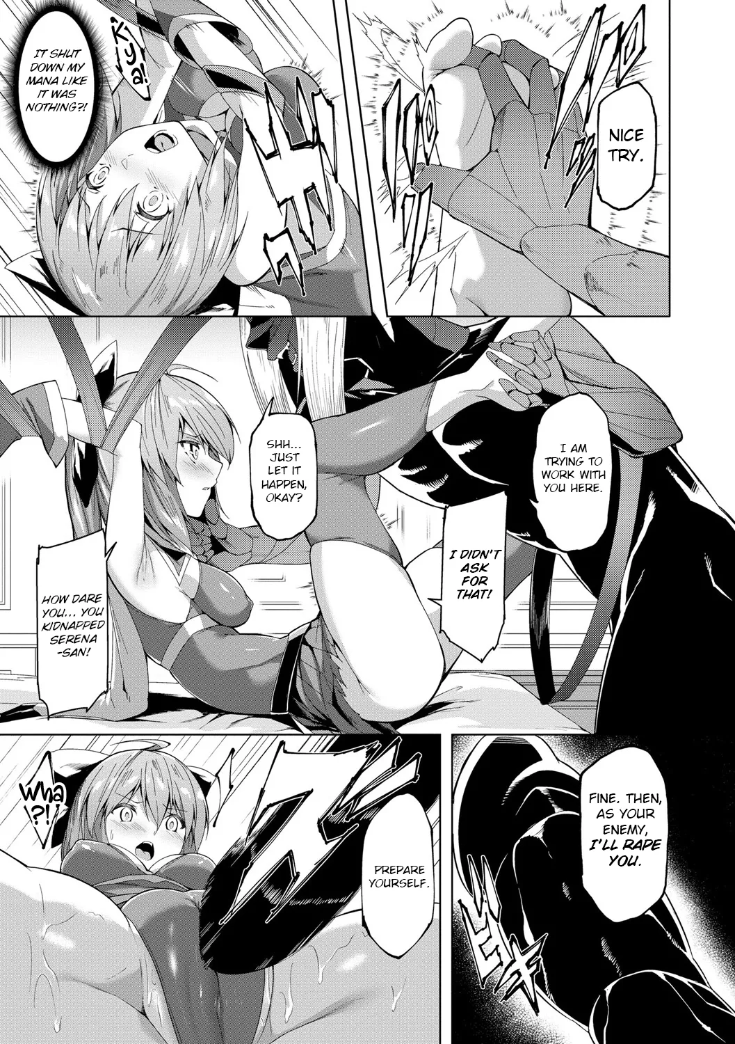 [Random]Kenkyaku Senki Hime Ayaka ~Yami o Harau Adeashi~ |  Sword-legged Battle Maiden Ayaka ~Gorgeous Feet That Purify Darkness~ Ch. 1-7[English] Page 136