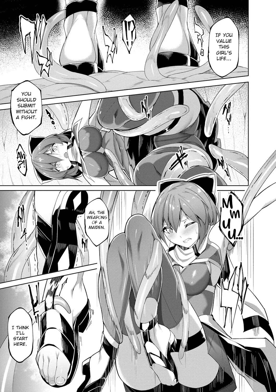 [Random]Kenkyaku Senki Hime Ayaka ~Yami o Harau Adeashi~ |  Sword-legged Battle Maiden Ayaka ~Gorgeous Feet That Purify Darkness~ Ch. 1-7[English] Page 161
