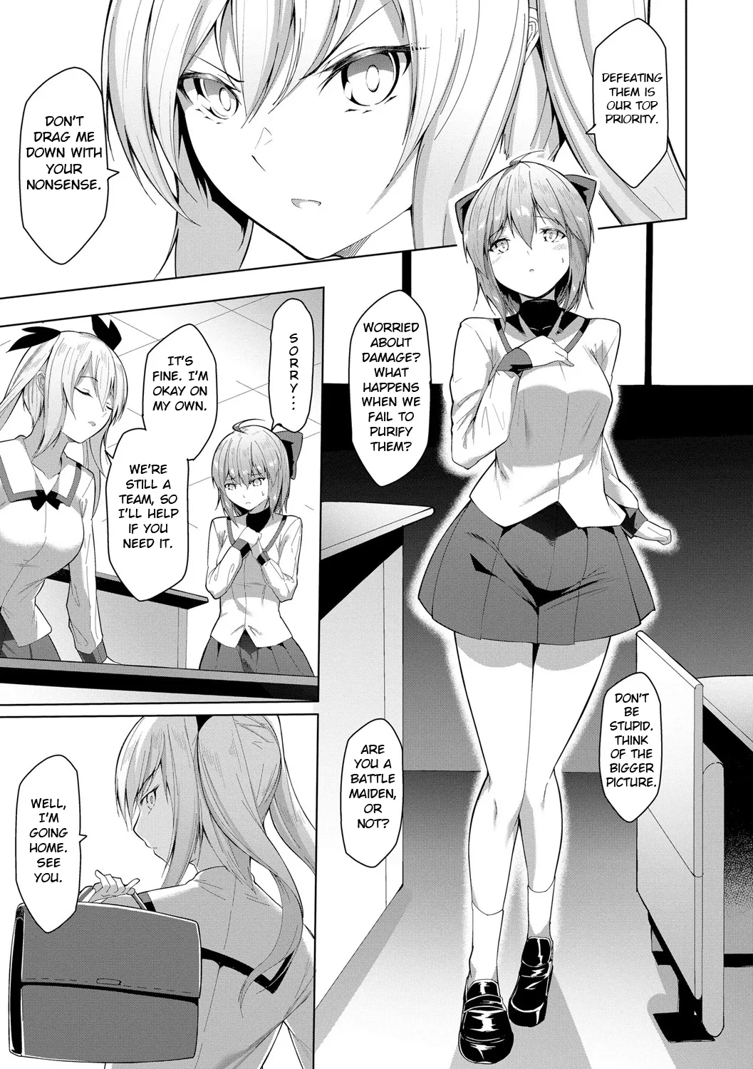 [Random]Kenkyaku Senki Hime Ayaka ~Yami o Harau Adeashi~ |  Sword-legged Battle Maiden Ayaka ~Gorgeous Feet That Purify Darkness~ Ch. 1-7[English] Page 28