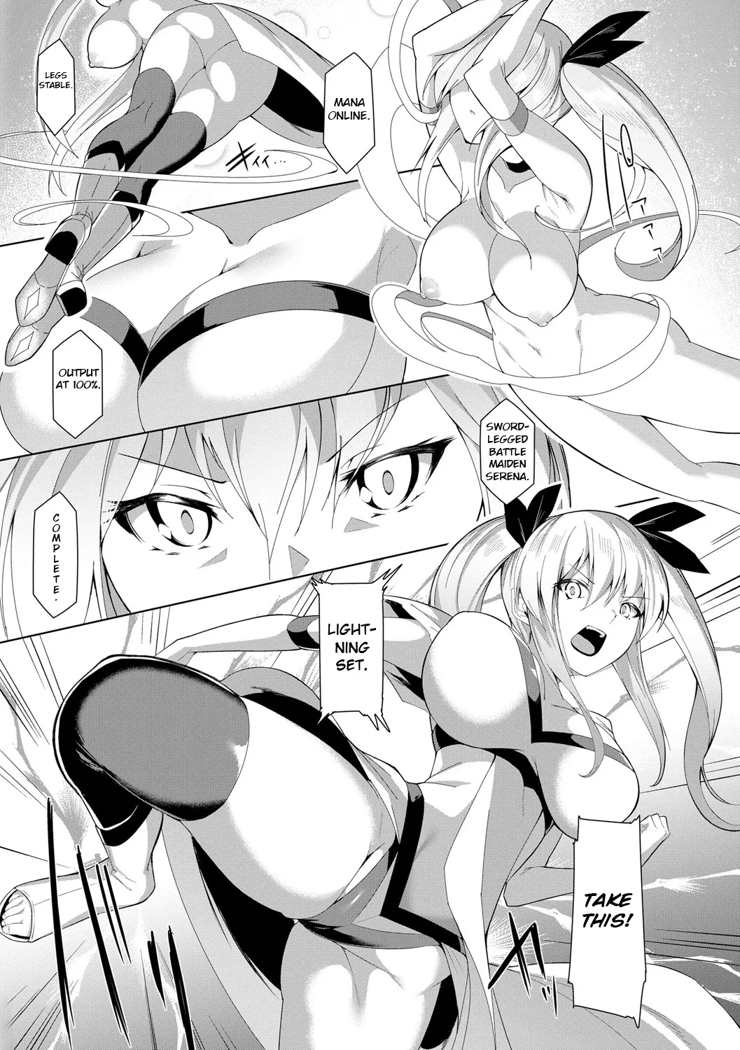 [Random]Kenkyaku Senki Hime Ayaka ~Yami o Harau Adeashi~ |  Sword-legged Battle Maiden Ayaka ~Gorgeous Feet That Purify Darkness~ Ch. 1-7[English] Page 30