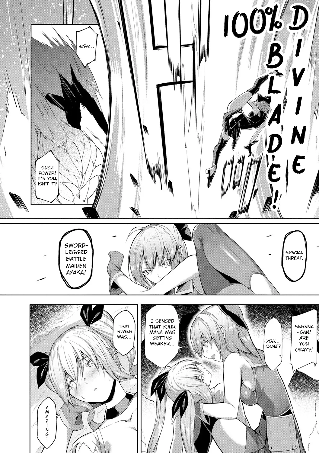 [Random]Kenkyaku Senki Hime Ayaka ~Yami o Harau Adeashi~ |  Sword-legged Battle Maiden Ayaka ~Gorgeous Feet That Purify Darkness~ Ch. 1-7[English] Page 43