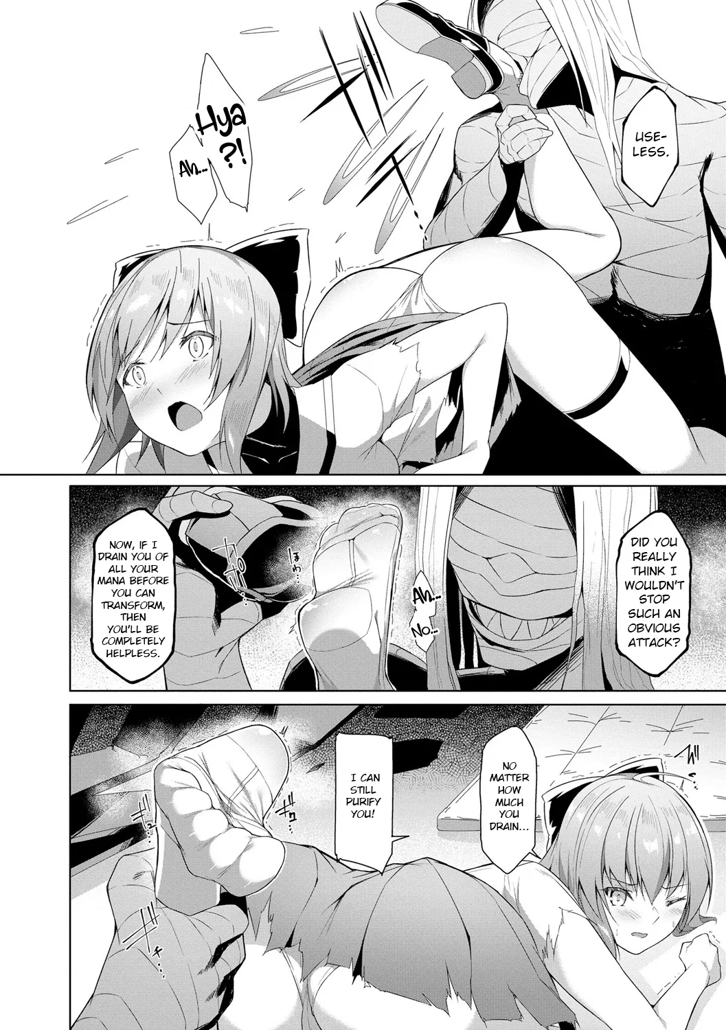 [Random]Kenkyaku Senki Hime Ayaka ~Yami o Harau Adeashi~ |  Sword-legged Battle Maiden Ayaka ~Gorgeous Feet That Purify Darkness~ Ch. 1-7[English] Page 54