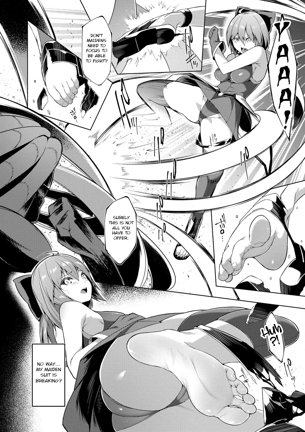 [Random]Kenkyaku Senki Hime Ayaka ~Yami o Harau Adeashi~ |  Sword-legged Battle Maiden Ayaka ~Gorgeous Feet That Purify Darkness~ Ch. 1-7[English] Page 81