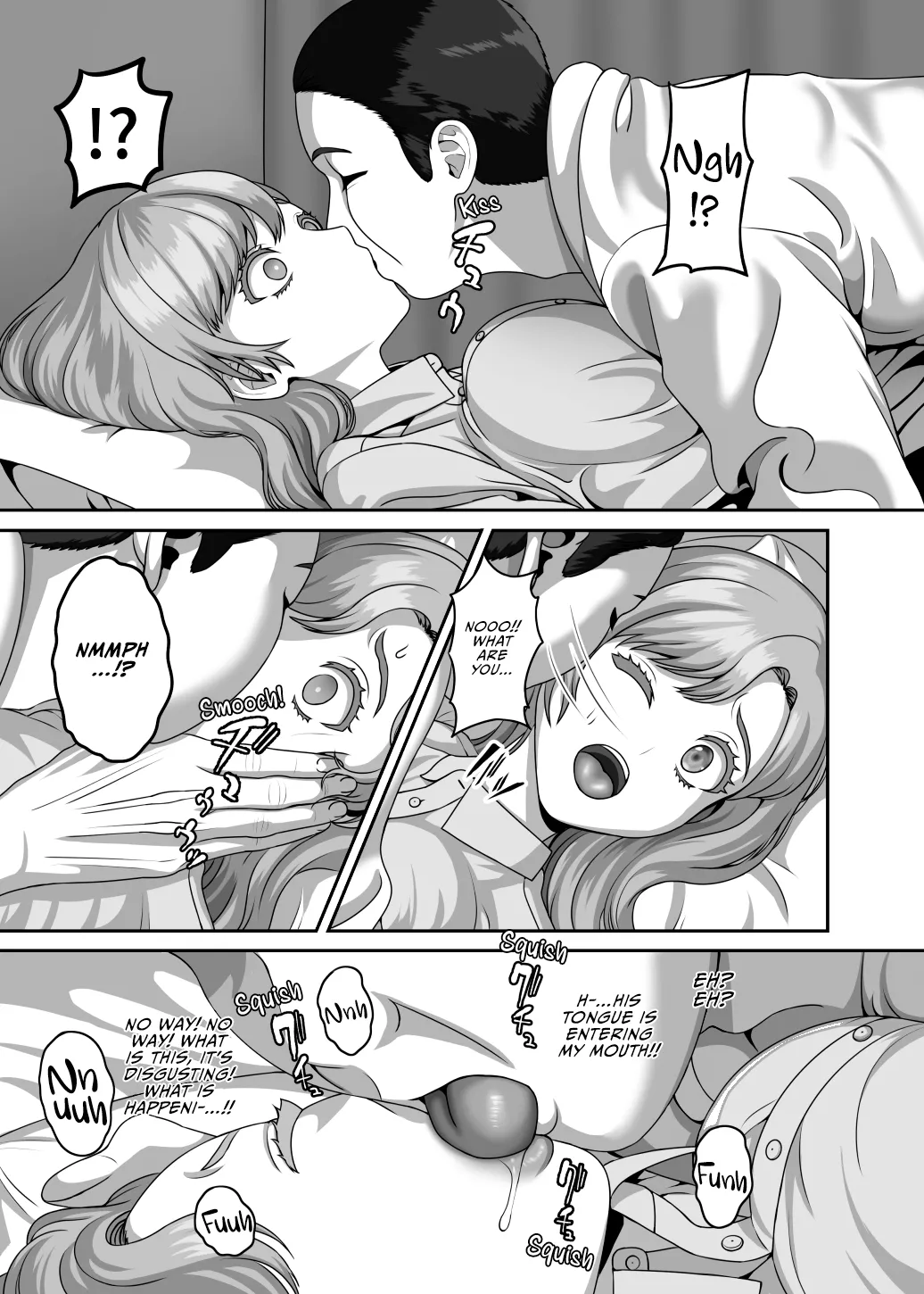[GABUGABU (GABURI)]Otto no Tame no Ranshi o Tanin no Seishi ni Ubawaremashita[English] [Vivid Rabbit Translation] [Digital] Page 10