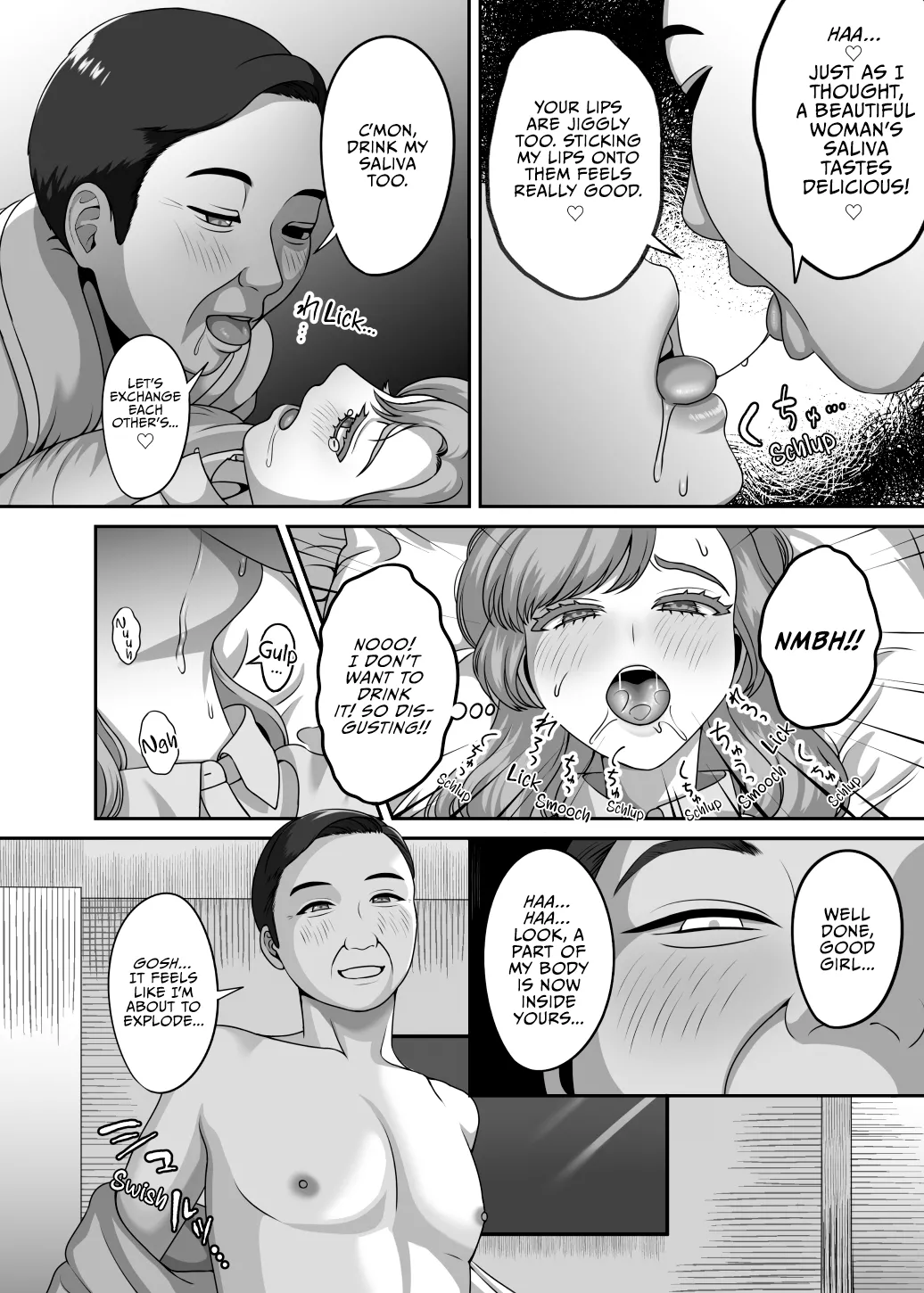[GABUGABU (GABURI)]Otto no Tame no Ranshi o Tanin no Seishi ni Ubawaremashita[English] [Vivid Rabbit Translation] [Digital] Page 11