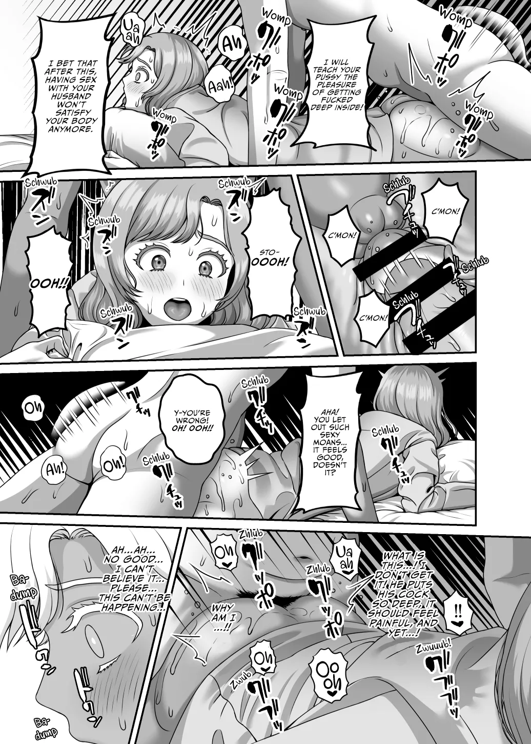 [GABUGABU (GABURI)]Otto no Tame no Ranshi o Tanin no Seishi ni Ubawaremashita[English] [Vivid Rabbit Translation] [Digital] Page 22